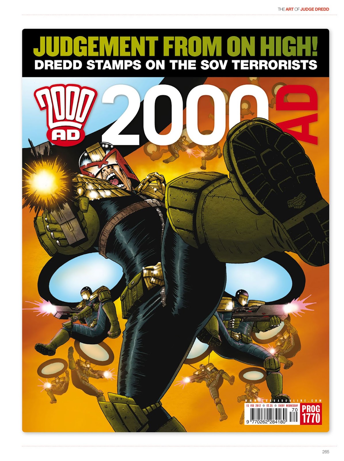 The Art of Judge Dredd: Featuring 35 Years of Zarjaz Covers issue TPB (Part 3) - Page 82