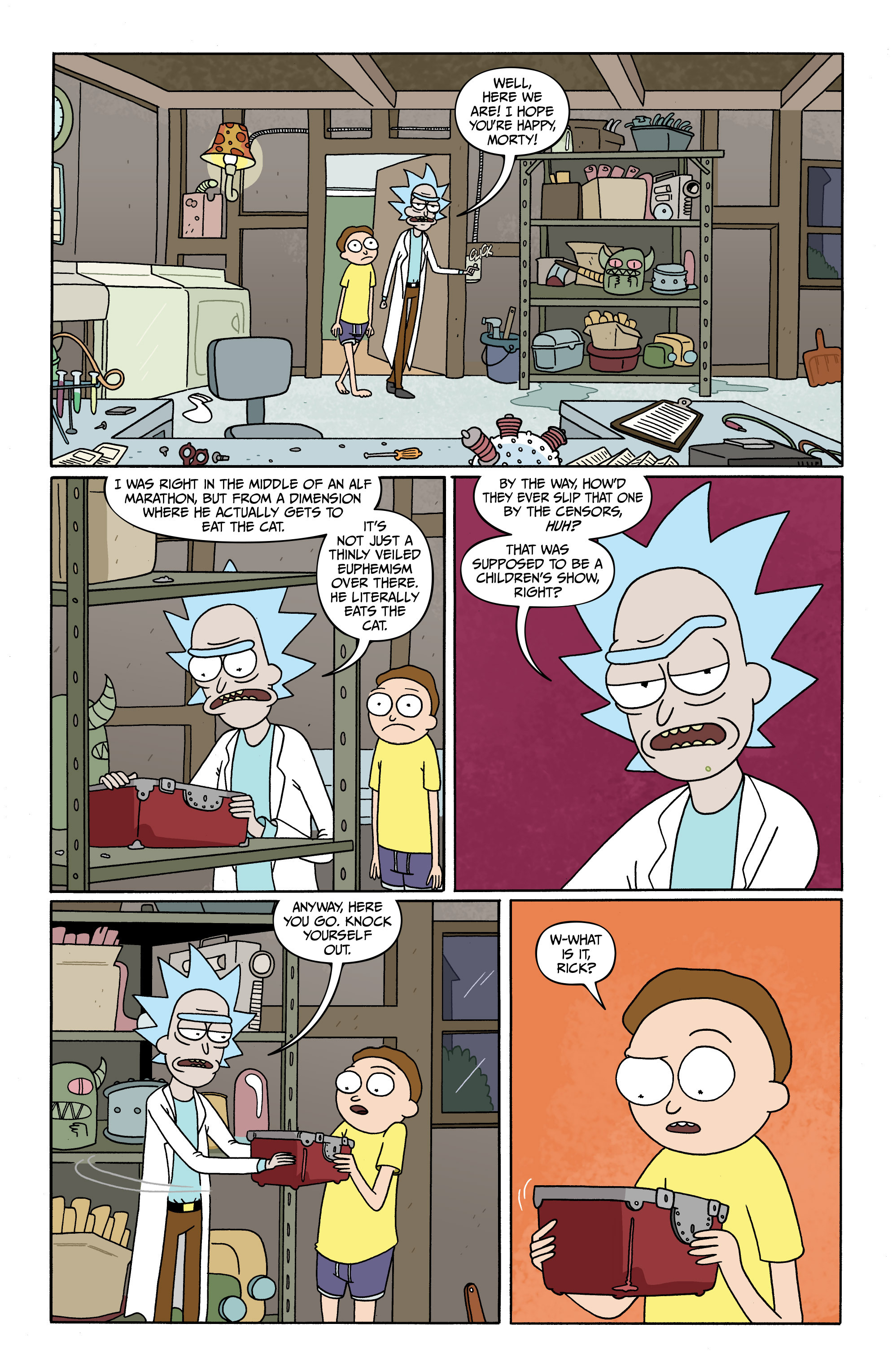 Read online Rick and Morty comic -  Issue #9 - 22