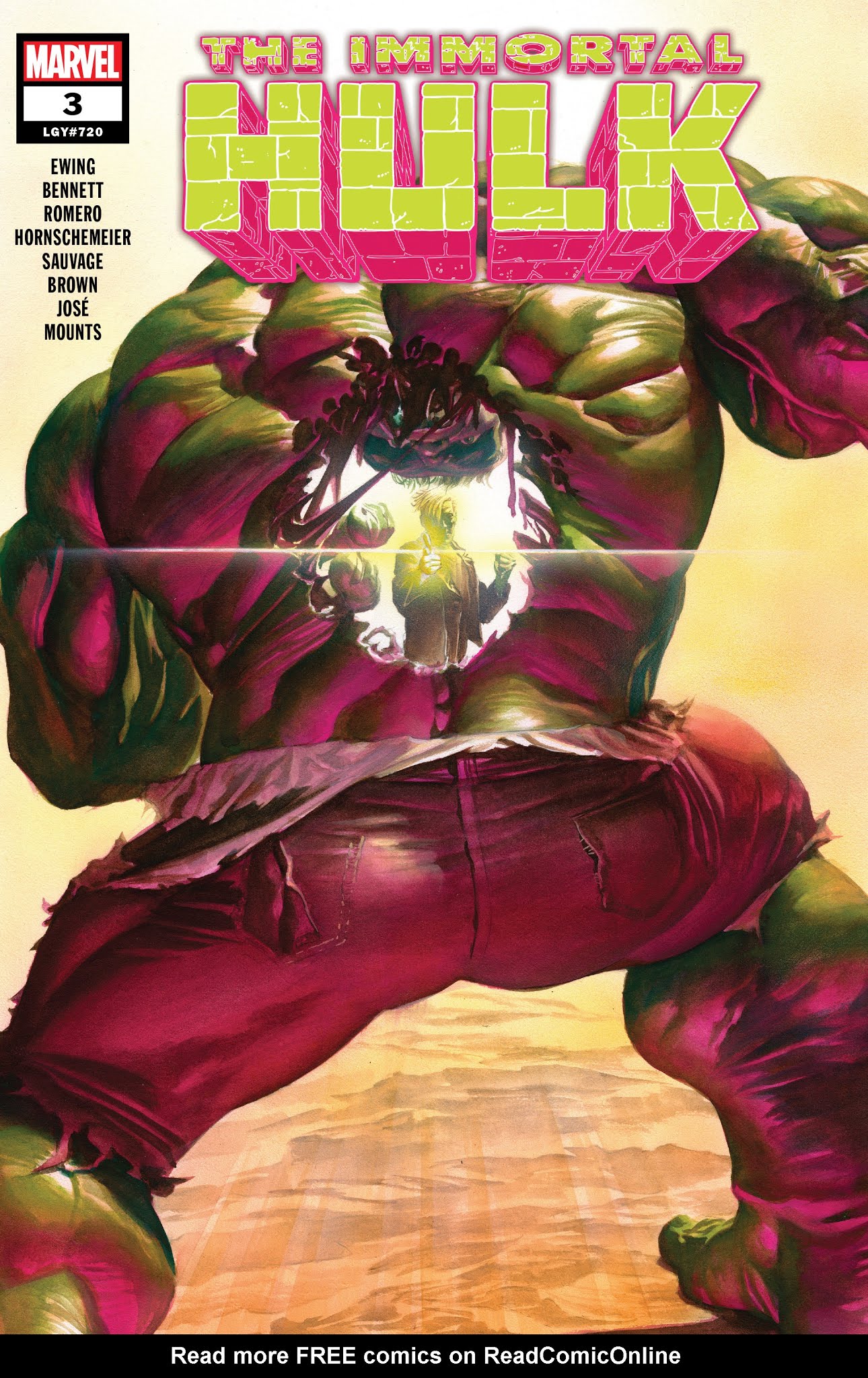 Read online Immortal Hulk comic -  Issue #3 - 1