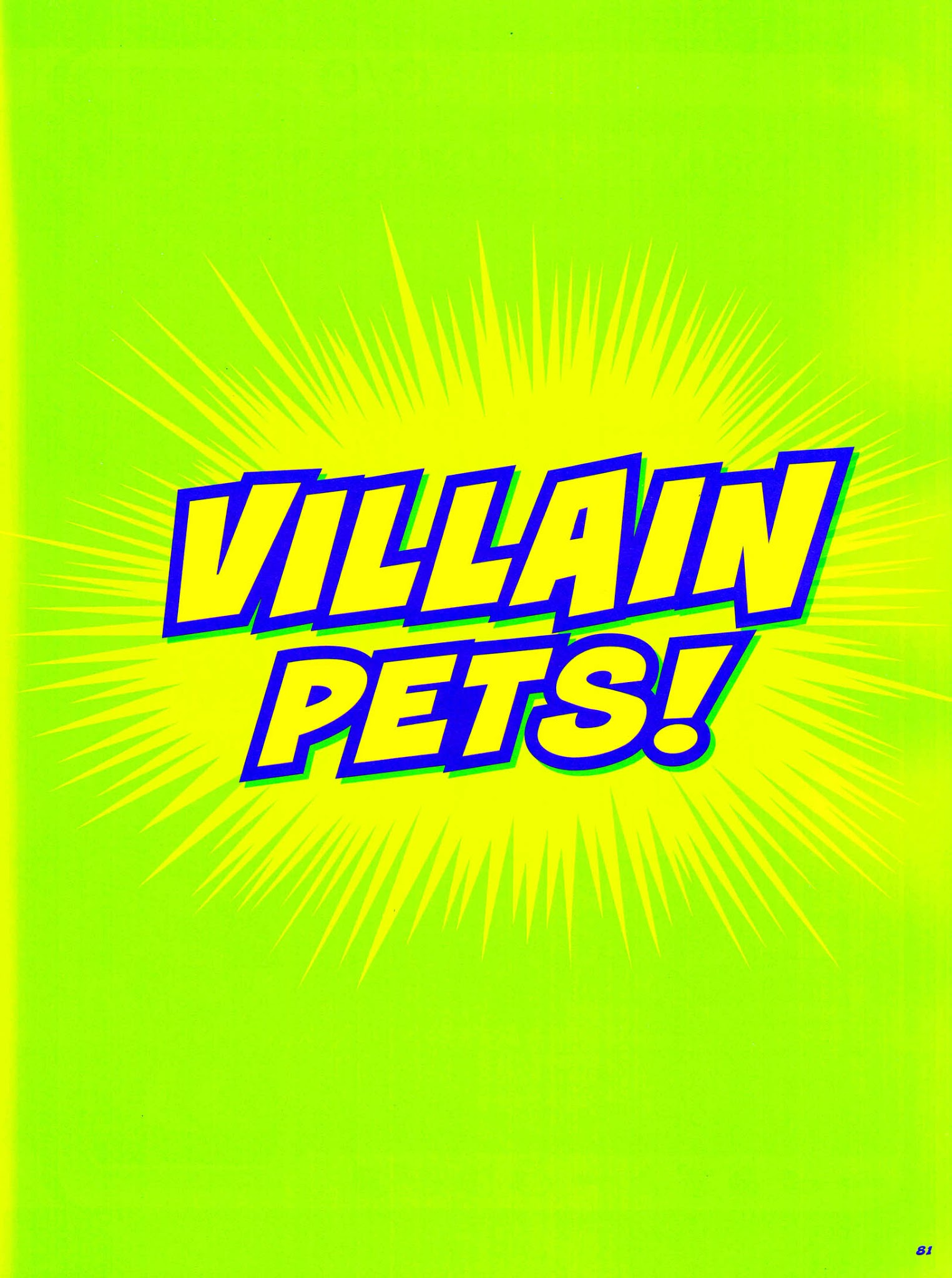 Read online DC Super-Pets Character Encyclopedia comic -  Issue # TPB - 83