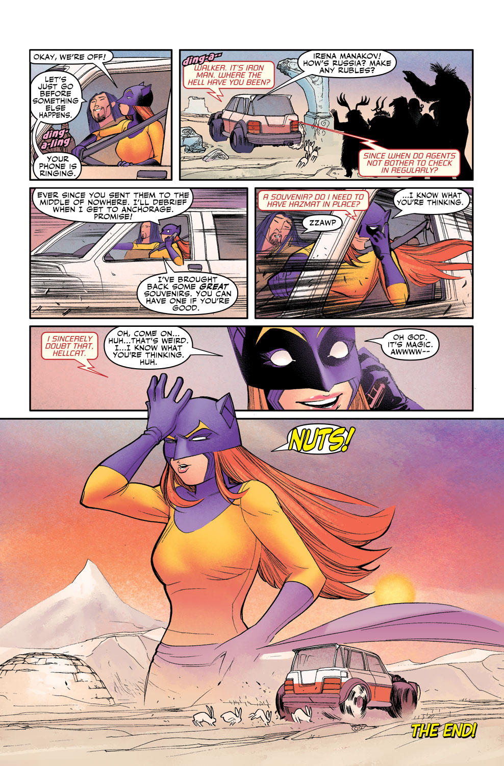 Read online Patsy Walker: Hellcat comic -  Issue #5 - 24