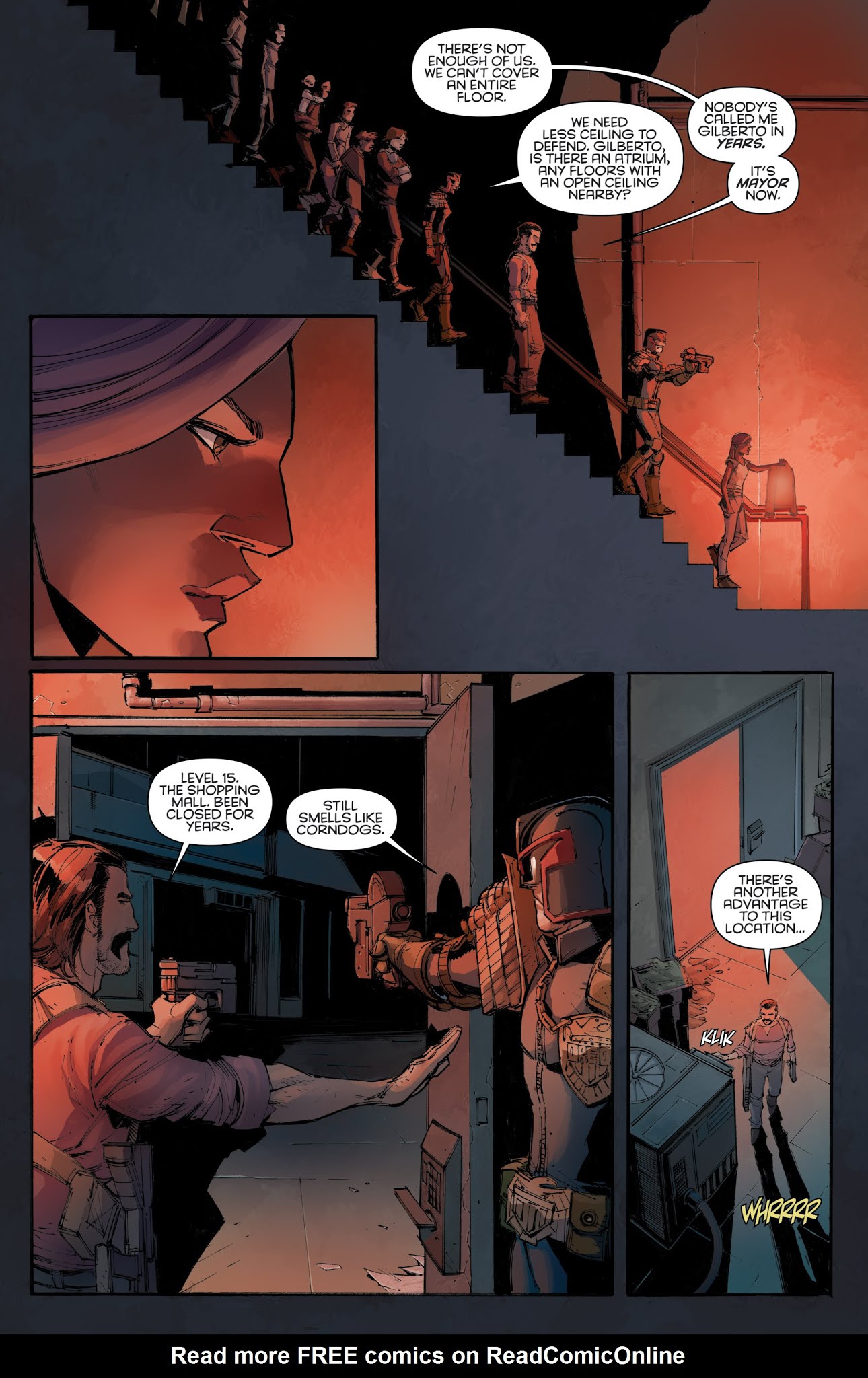 Read online Judge Dredd: Under Siege comic -  Issue #2 - 7
