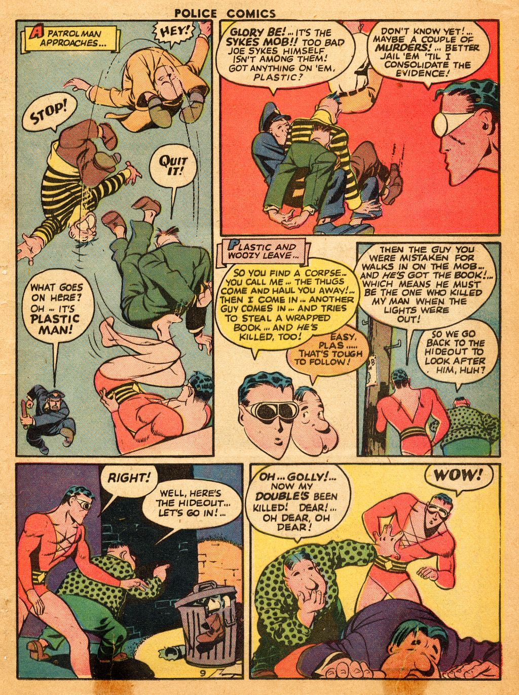 Read online Police Comics comic -  Issue #25 - 11