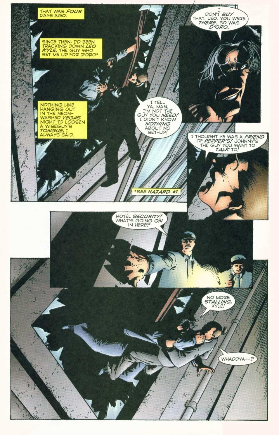 Read online Hazard comic -  Issue #2 - 11