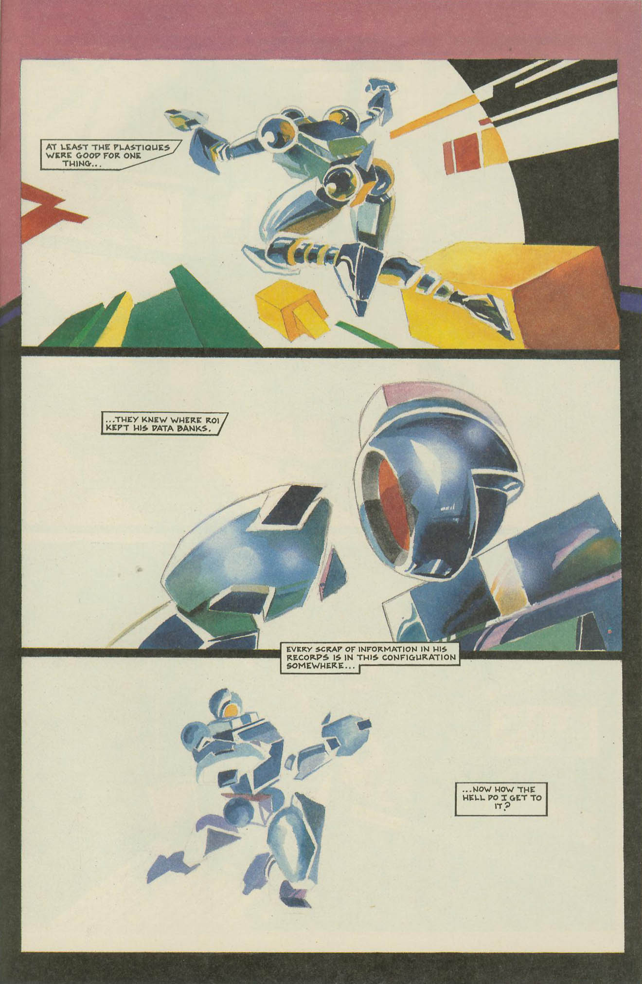 Read online Cyberpunk (1989) comic -  Issue #1 - 21