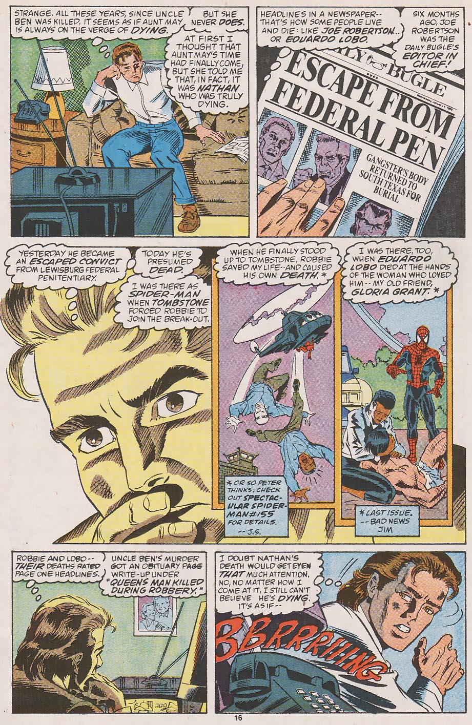 Read online Web of Spider-Man (1985) comic -  Issue #56 - 13