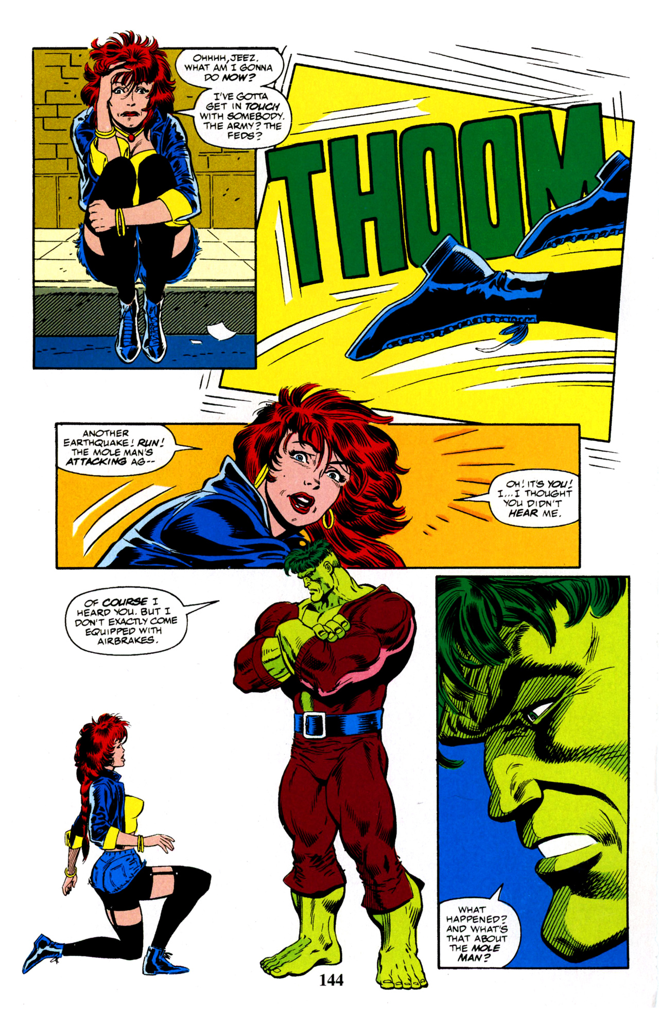 Read online Hulk Visionaries: Peter David comic -  Issue # TPB 7 - 143