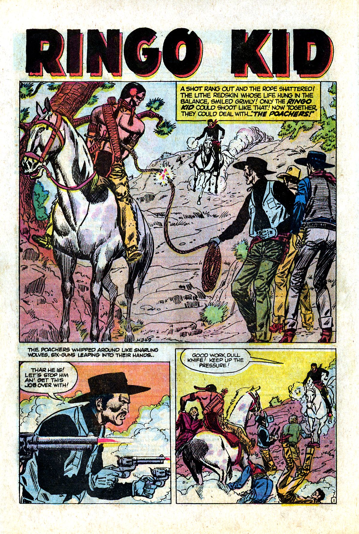 Read online Ringo Kid (1970) comic -  Issue #1 - 16