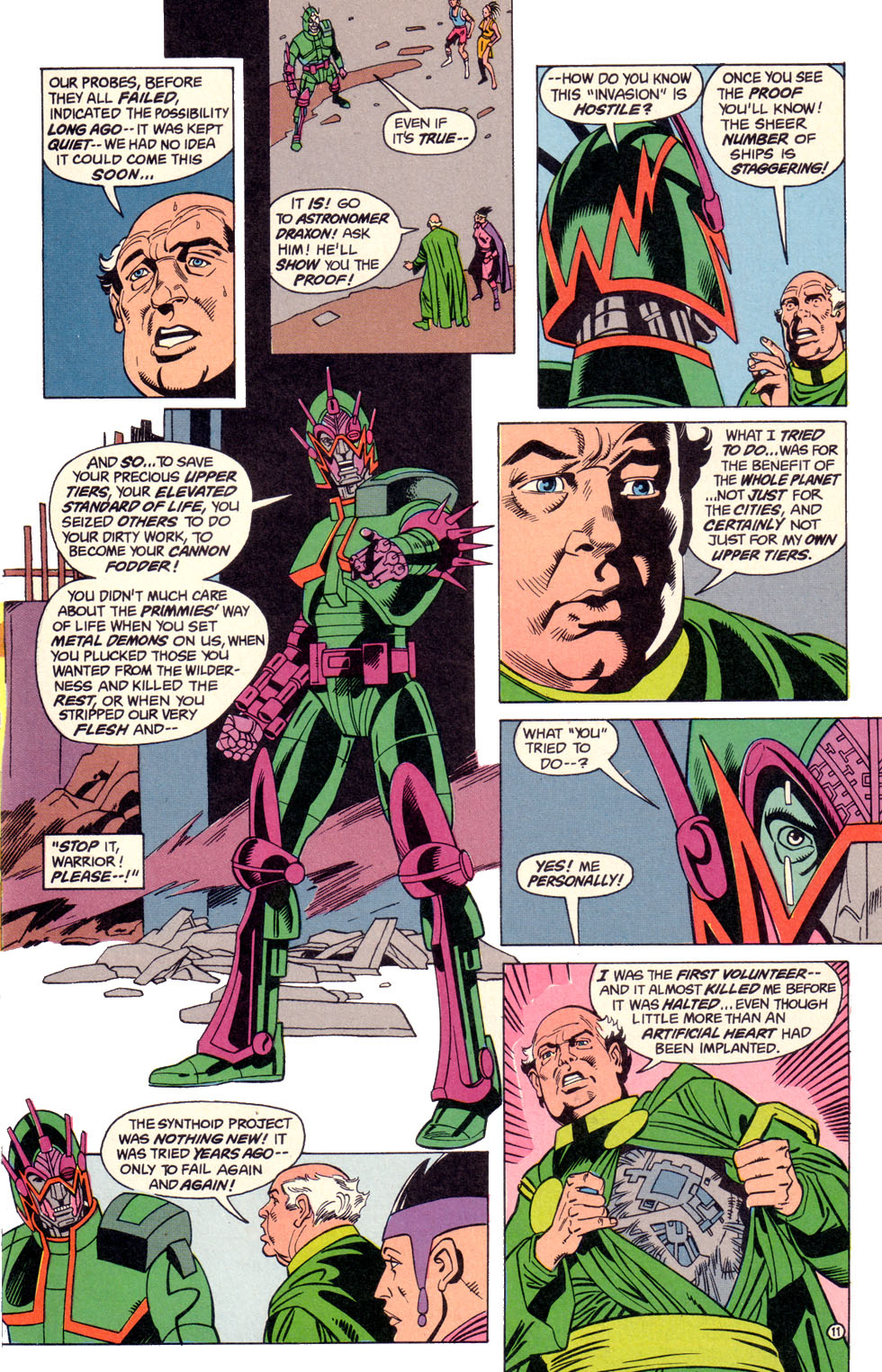 Read online Electric Warrior comic -  Issue #13 - 13