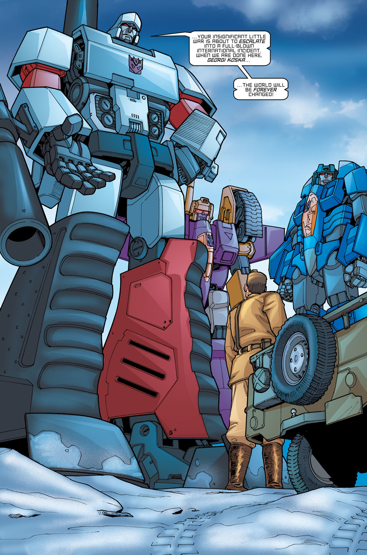 Read online The Transformers: Escalation comic -  Issue #3 - 6