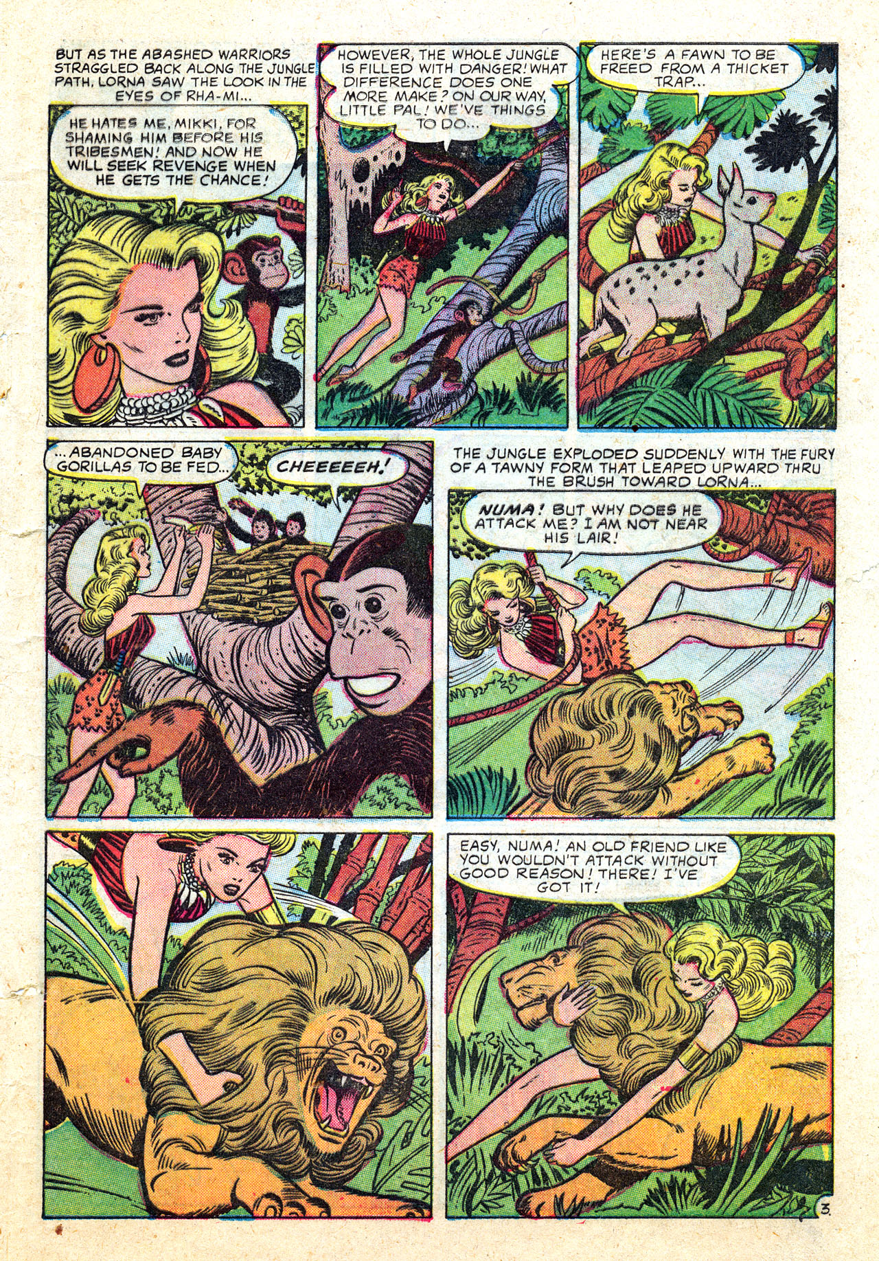 Read online Lorna, The Jungle Girl comic -  Issue #18 - 5