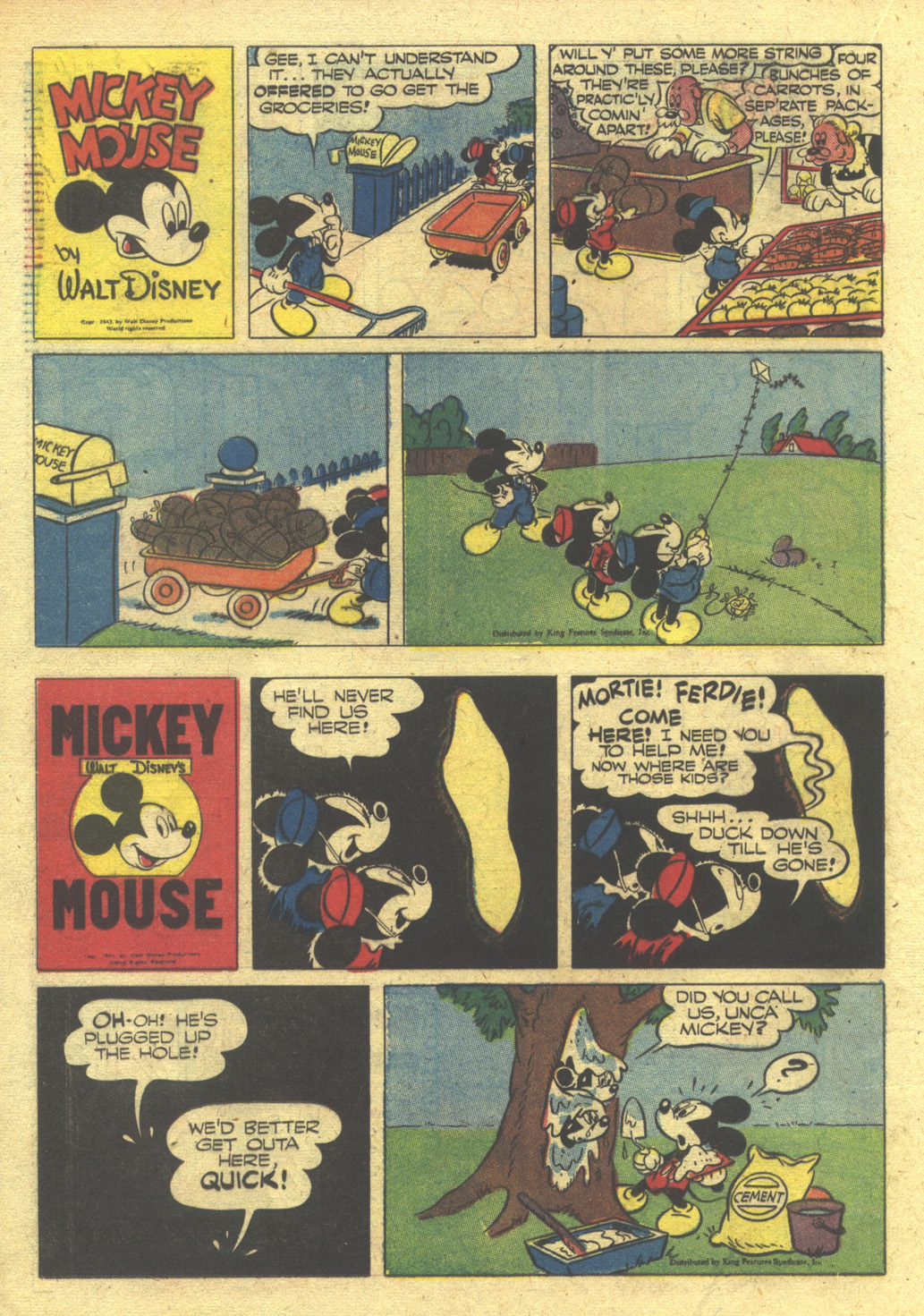 Read online Walt Disney's Comics and Stories comic -  Issue #92 - 30