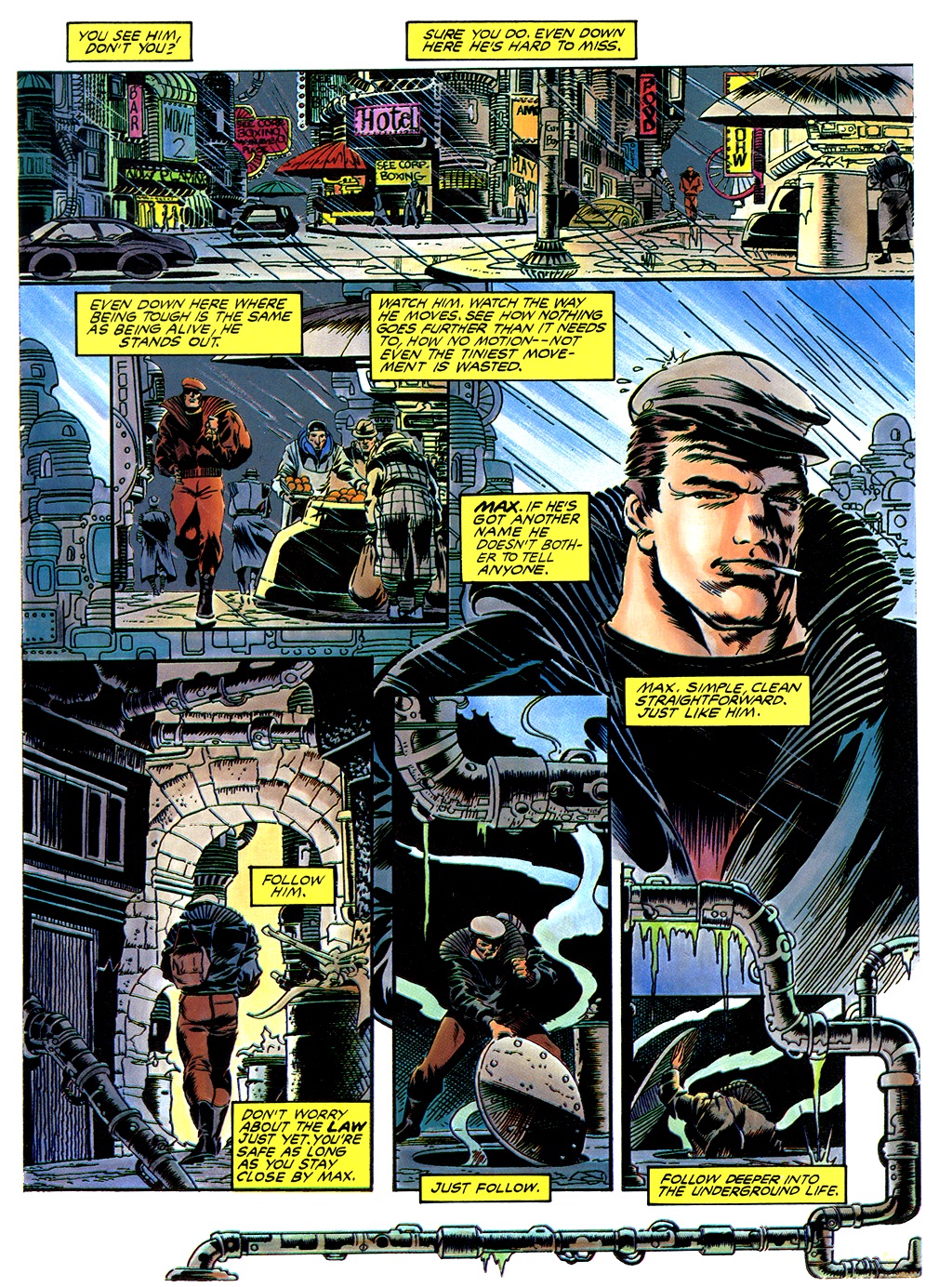 Read online Marvel Graphic Novel comic -  Issue #8 - Super Boxers - 5