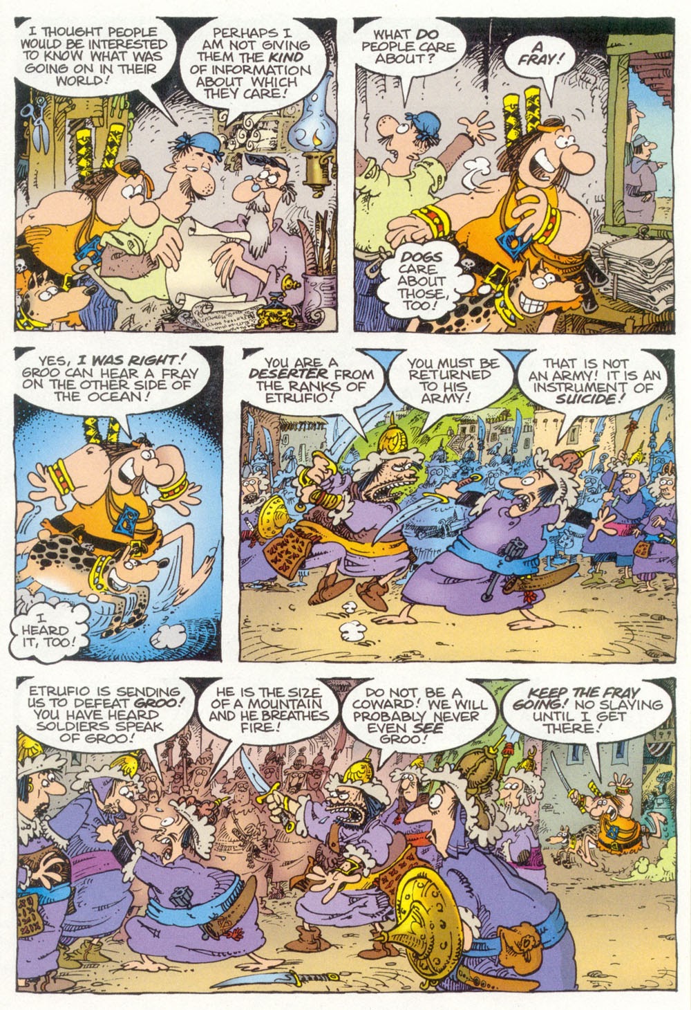 Read online Sergio Aragonés' Groo: Mightier Than the Sword comic -  Issue #1 - 16