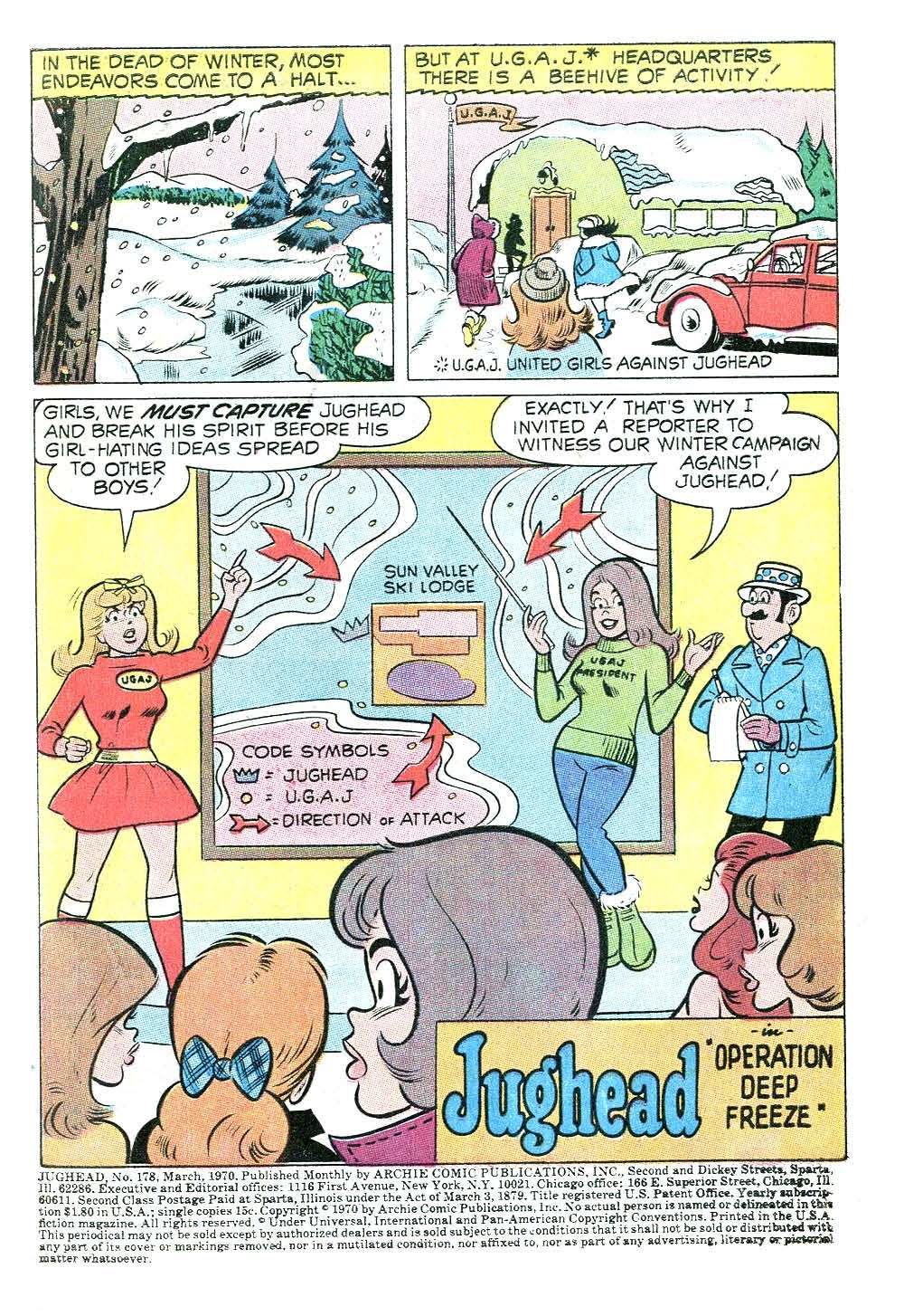 Read online Jughead (1965) comic -  Issue #178 - 3