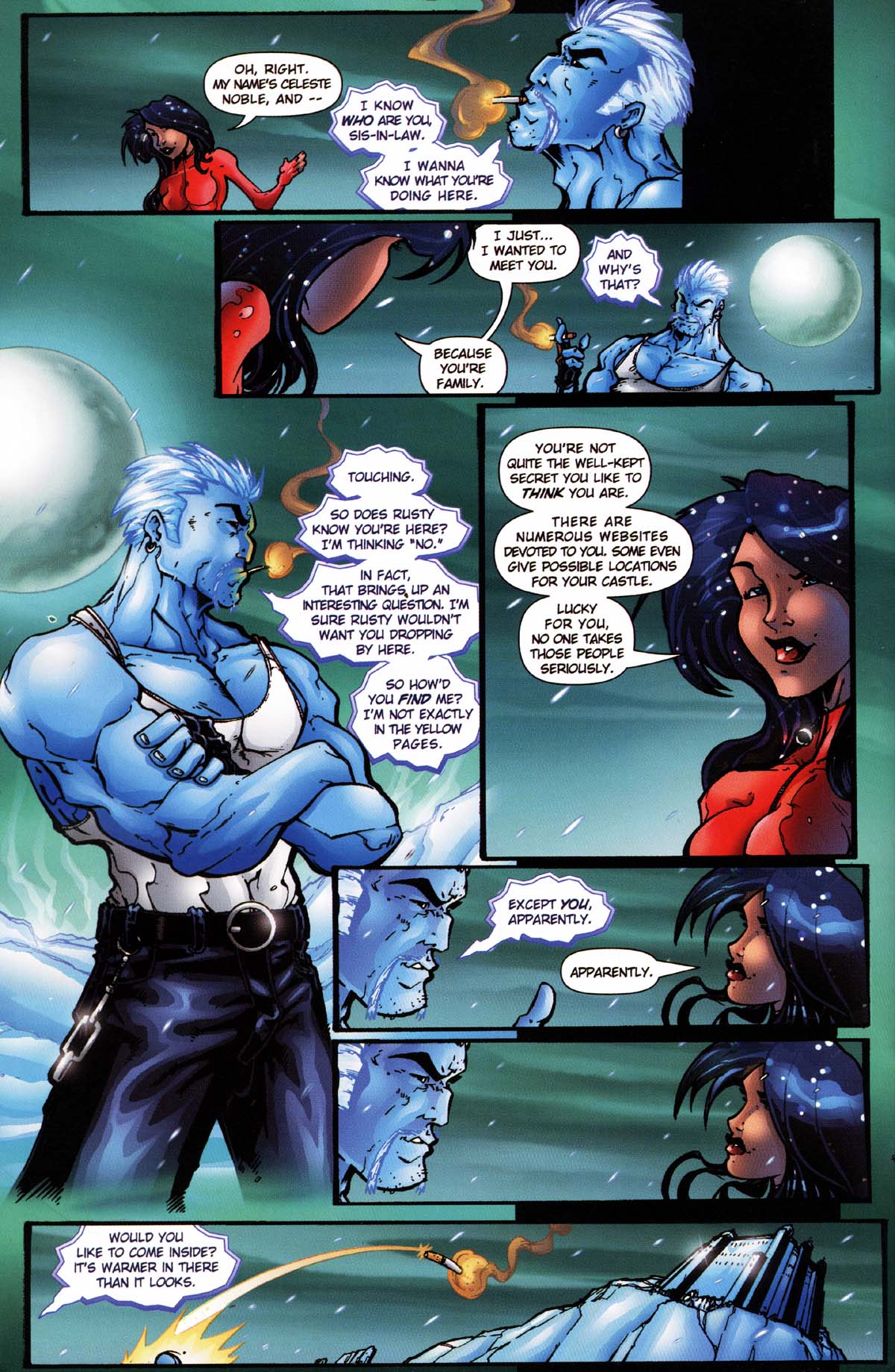 Read online Noble Causes: Family Secrets comic -  Issue #1 - 24