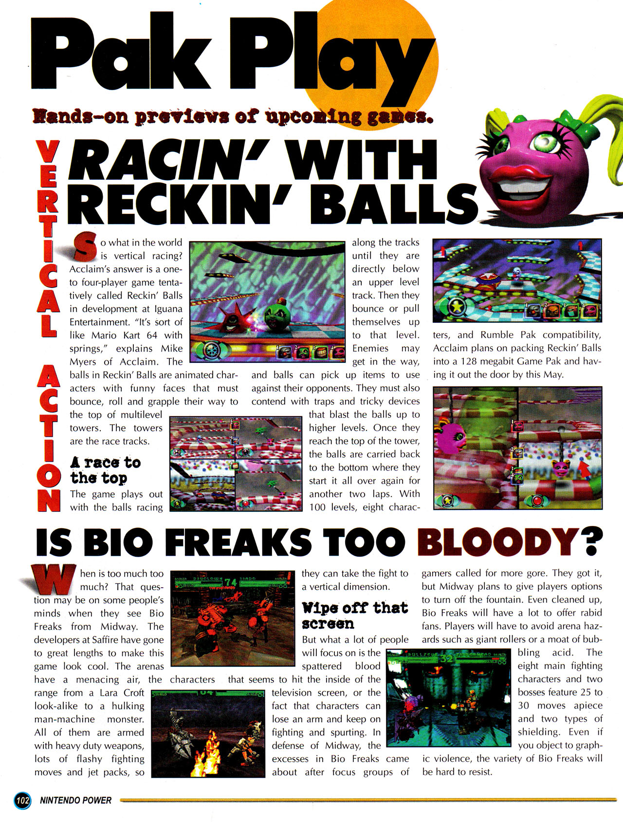 Read online Nintendo Power comic -  Issue #106 - 110