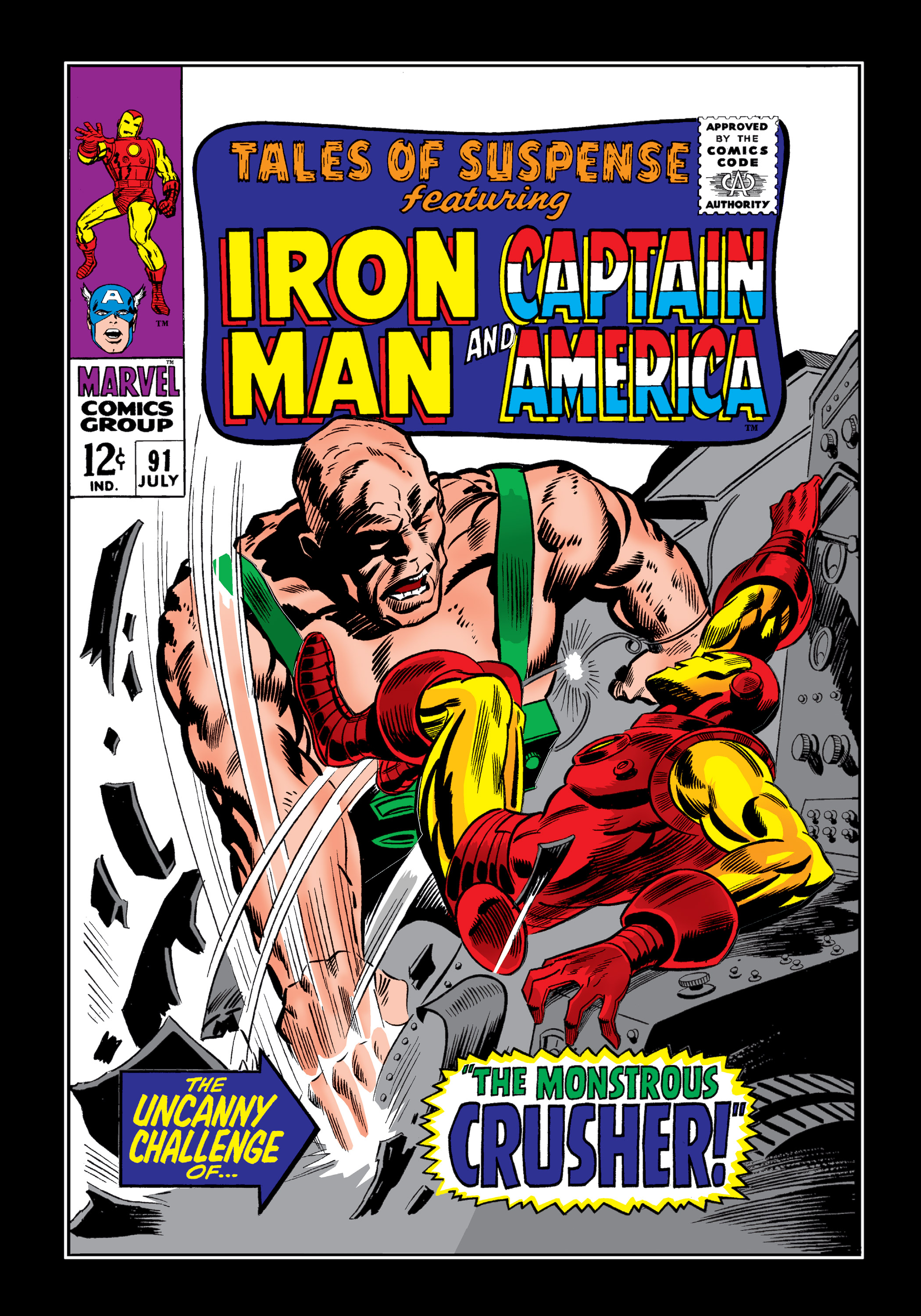 Read online Marvel Masterworks: The Invincible Iron Man comic -  Issue # TPB 4 (Part 1) - 97