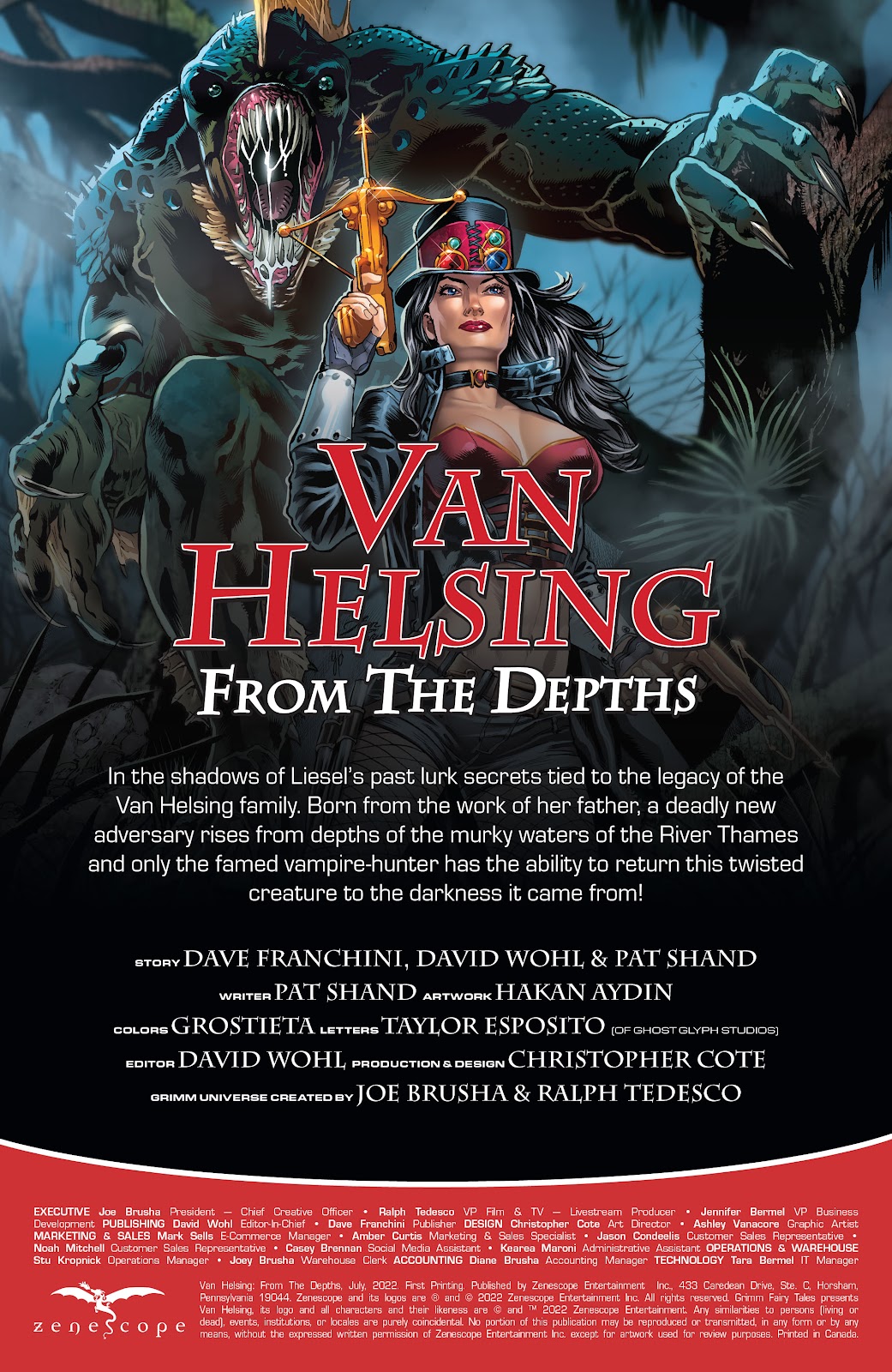 Van Helsing: From the Depths issue Full - Page 2