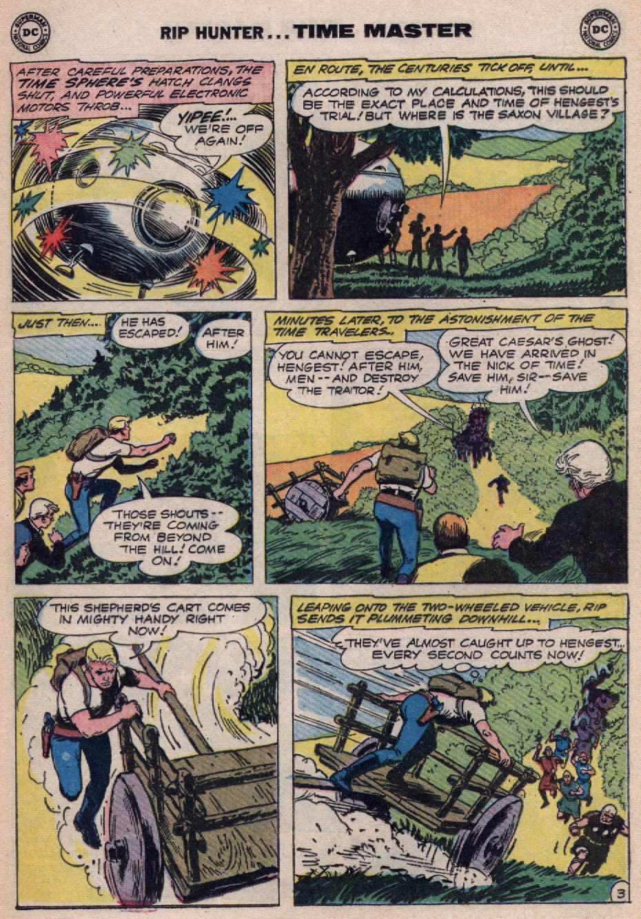 Read online Rip Hunter...Time Master comic -  Issue #5 - 5