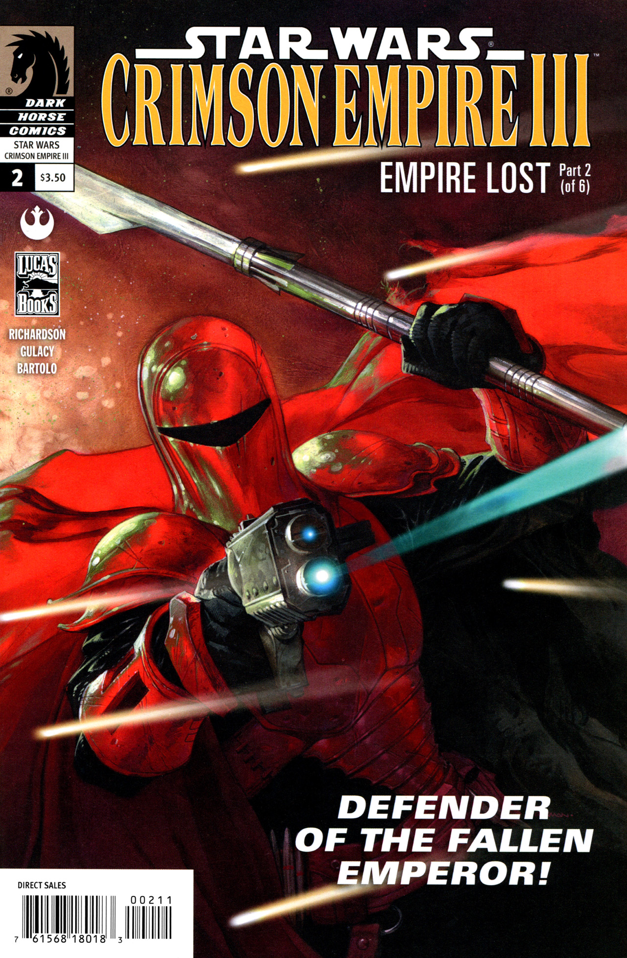 Read online Star Wars: Crimson Empire III - Empire Lost comic -  Issue #2 - 1