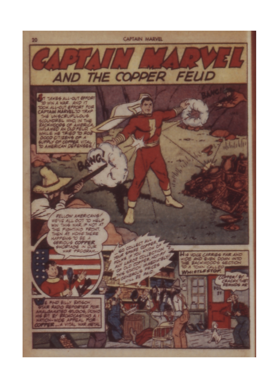 Read online Captain Marvel Adventures comic -  Issue #11 - 20