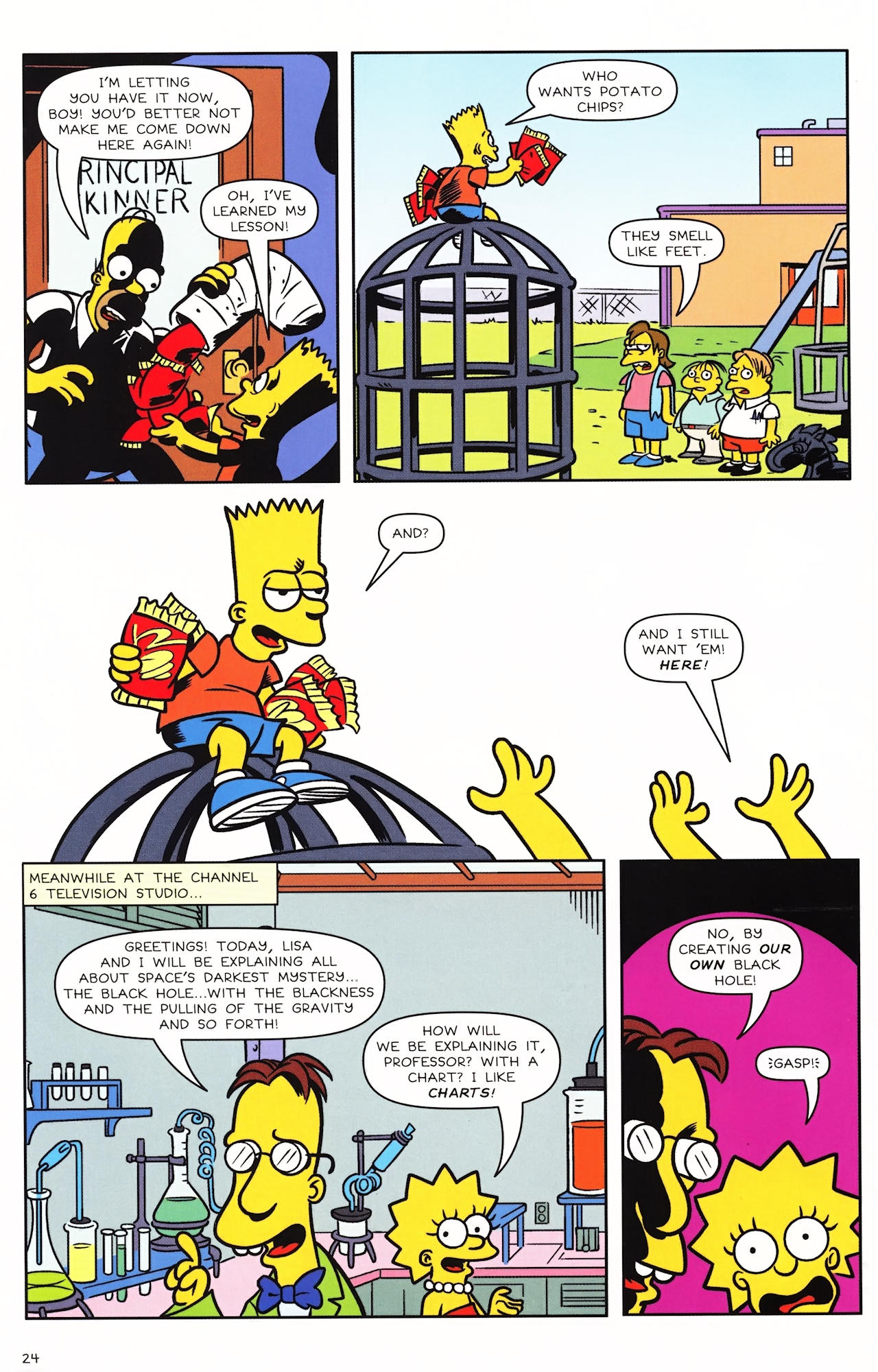Read online Simpsons Comics comic -  Issue #150 - 19
