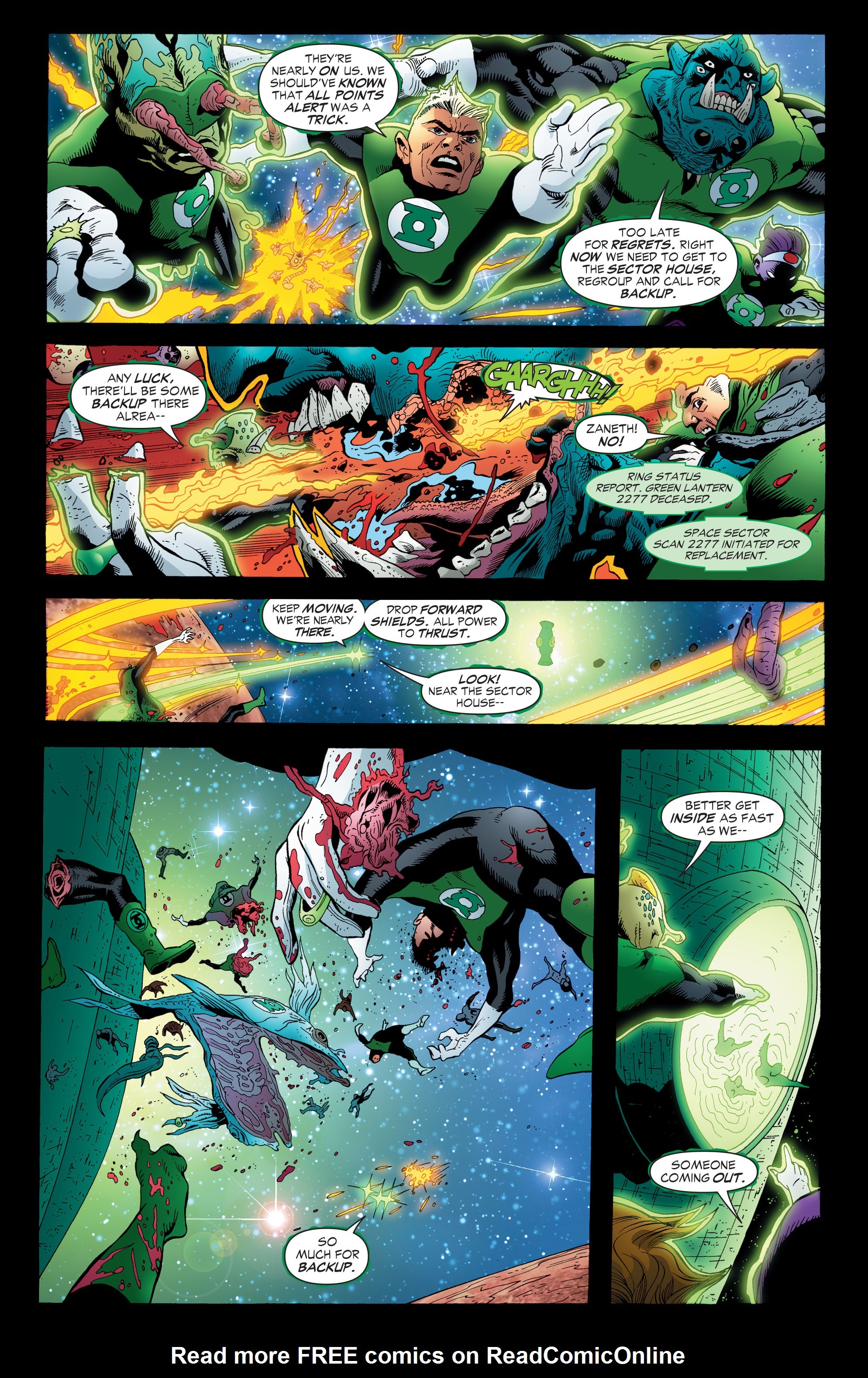 Read online Green Lantern by Geoff Johns comic -  Issue # TPB 3 (Part 1) - 99