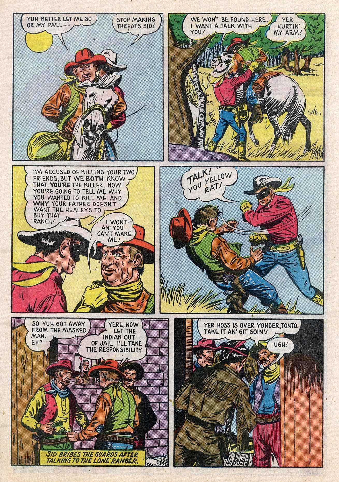 Read online The Lone Ranger (1948) comic -  Issue #27 - 27