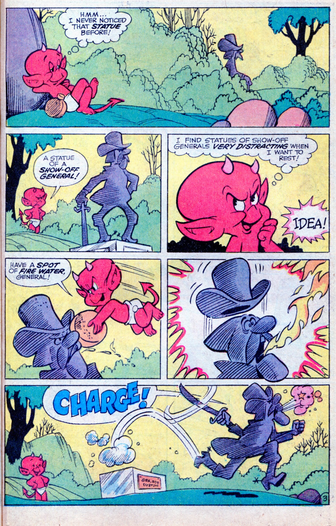 Read online Hot Stuff, the Little Devil comic -  Issue #107 - 17