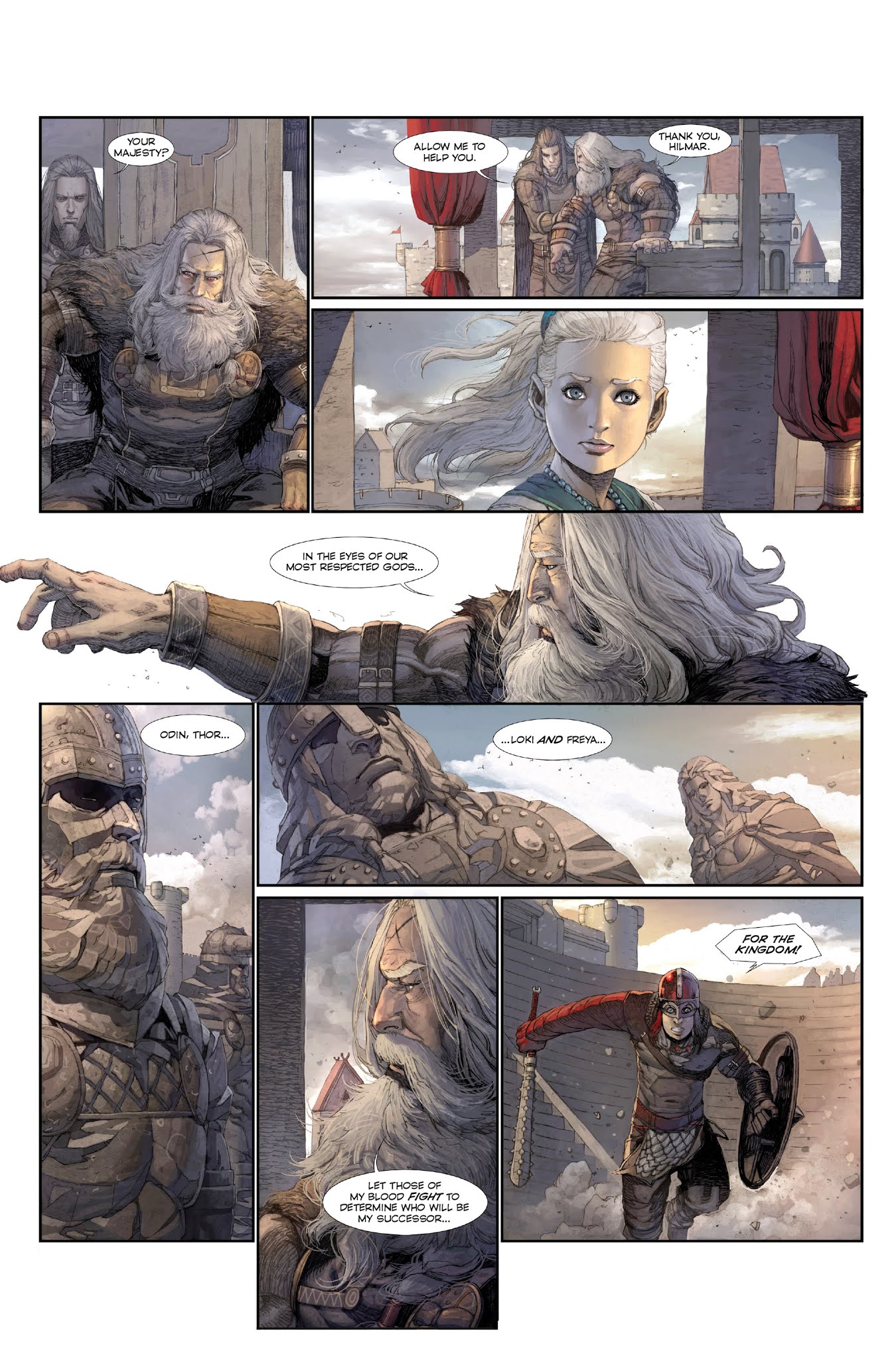 Read online Konungar: War of Crowns comic -  Issue #1 - 36