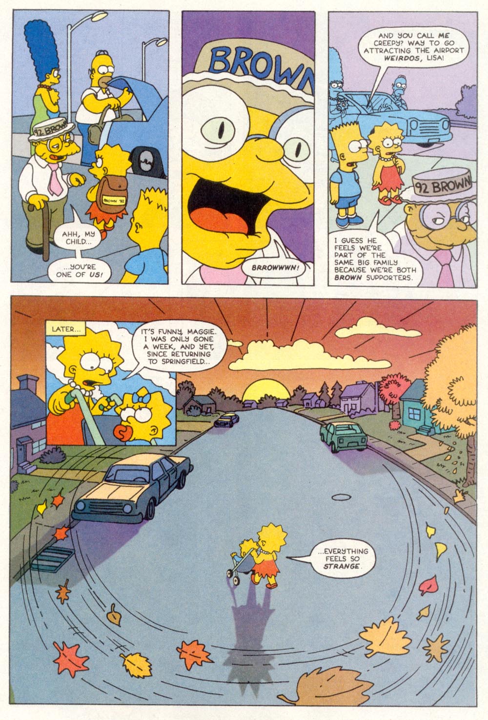 Read online Treehouse of Horror comic -  Issue #1 - 35