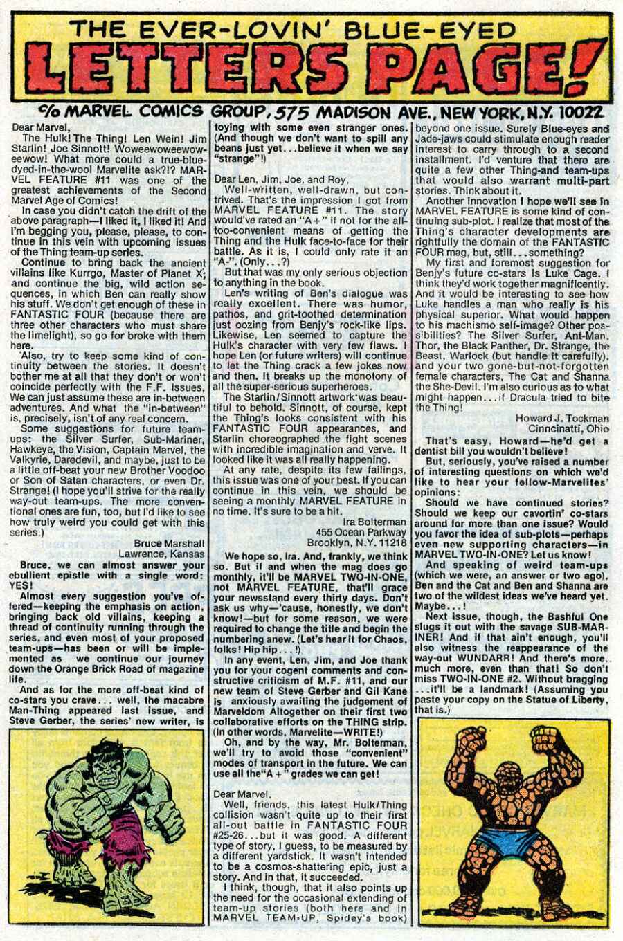 Marvel Two-In-One (1974) issue 1 - Page 21