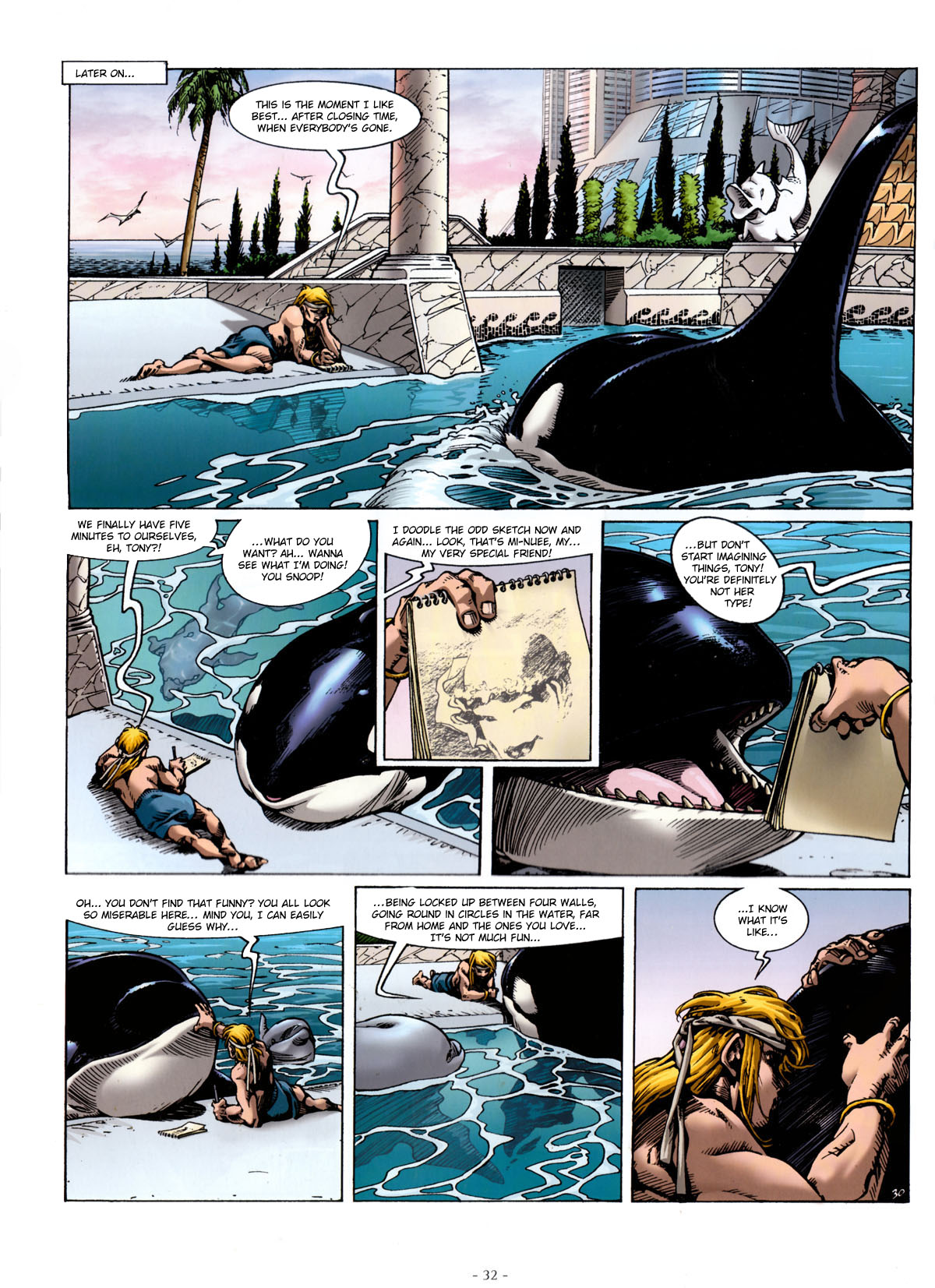 Read online Aquablue comic -  Issue #2 - 33