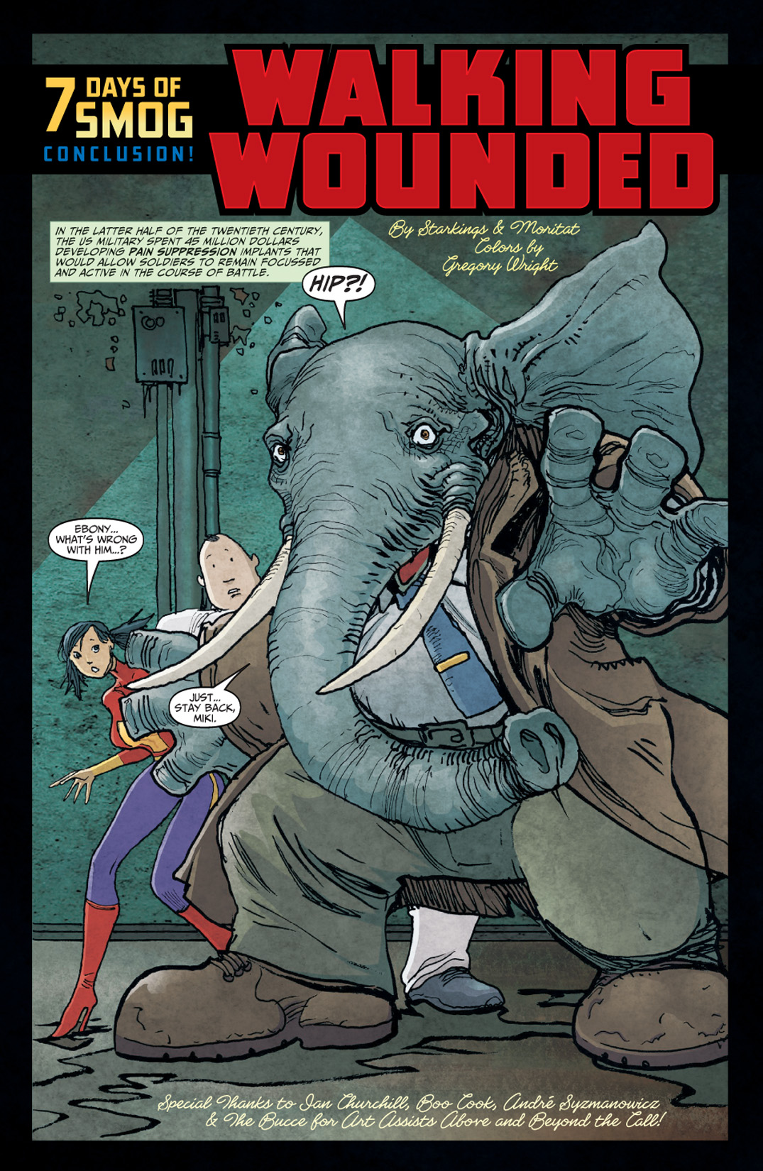 Read online Elephantmen comic -  Issue #24 - 4