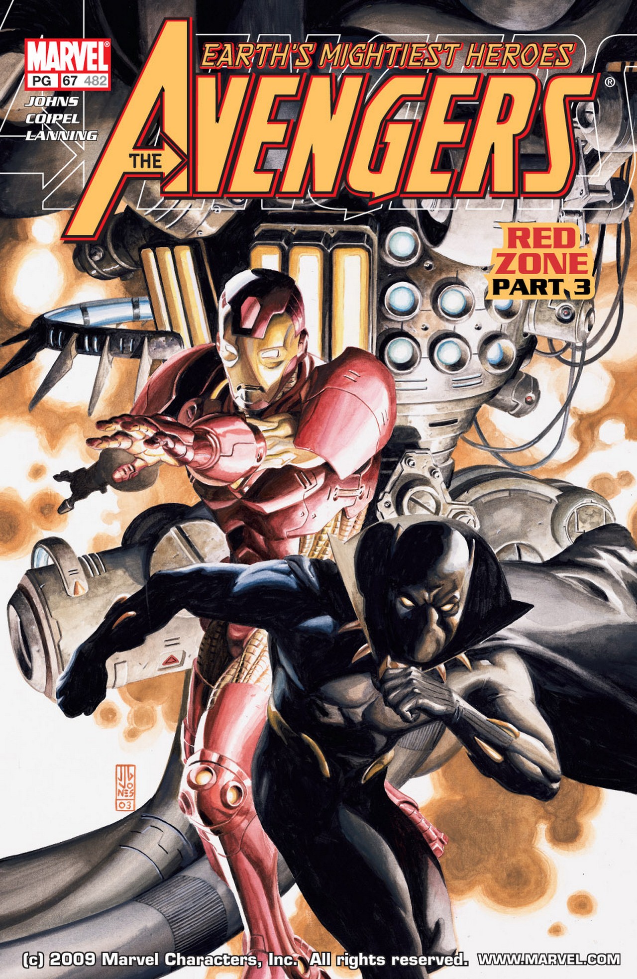 Read online Avengers (1998) comic -  Issue #67 - 1