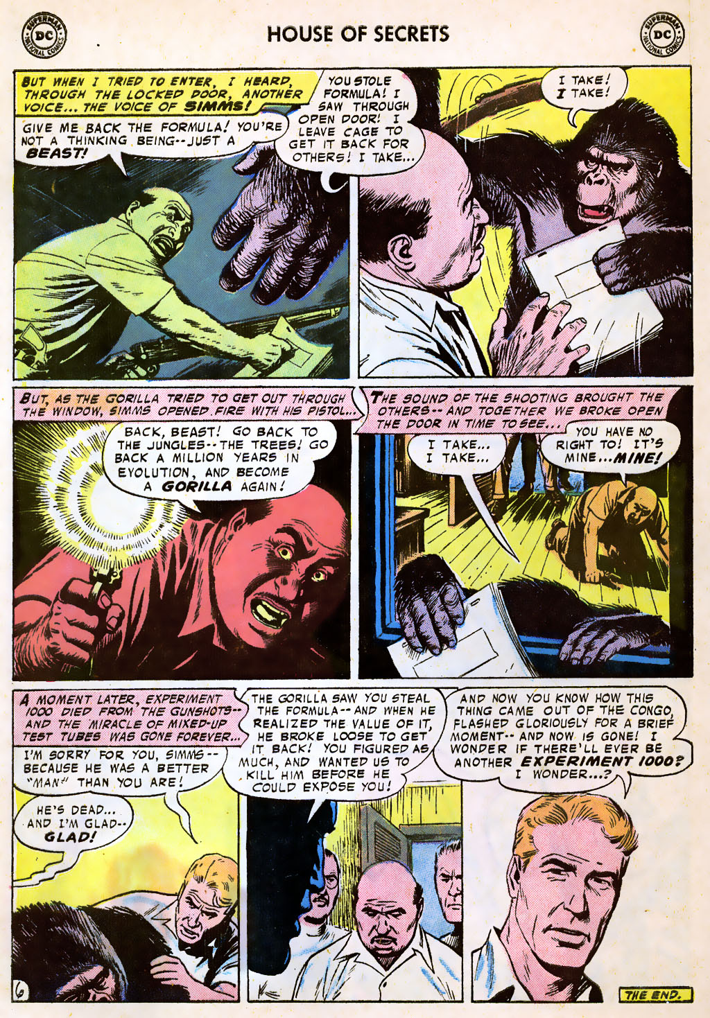 Read online House of Secrets (1956) comic -  Issue #6 - 32