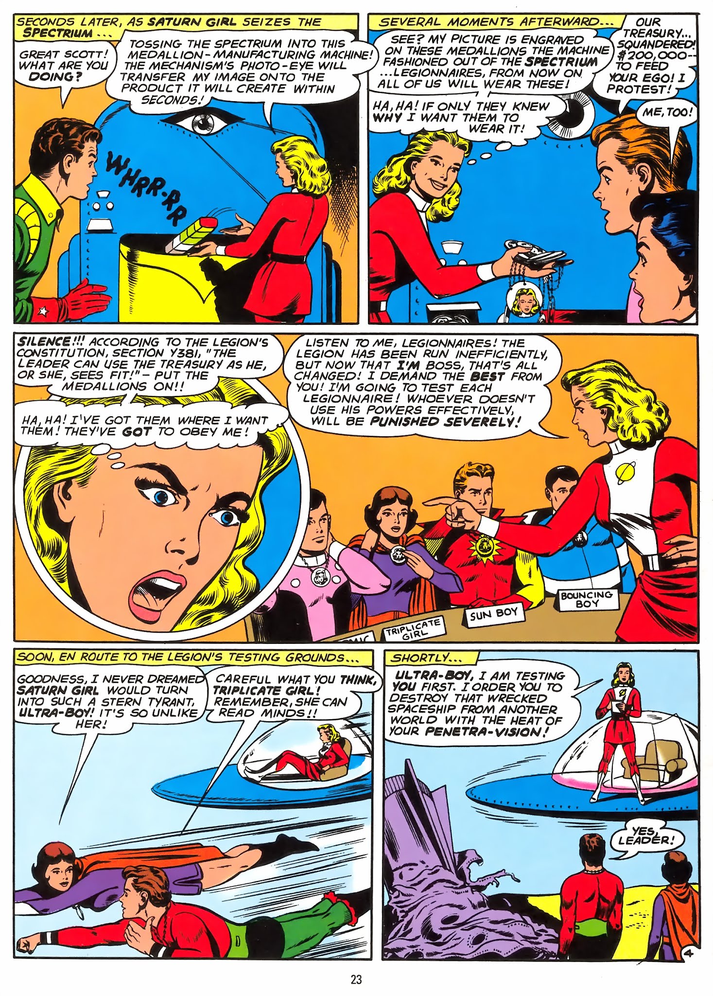 Read online Legion of Super-Heroes: 1,050 Years in the Future comic -  Issue # TPB (Part 1) - 23
