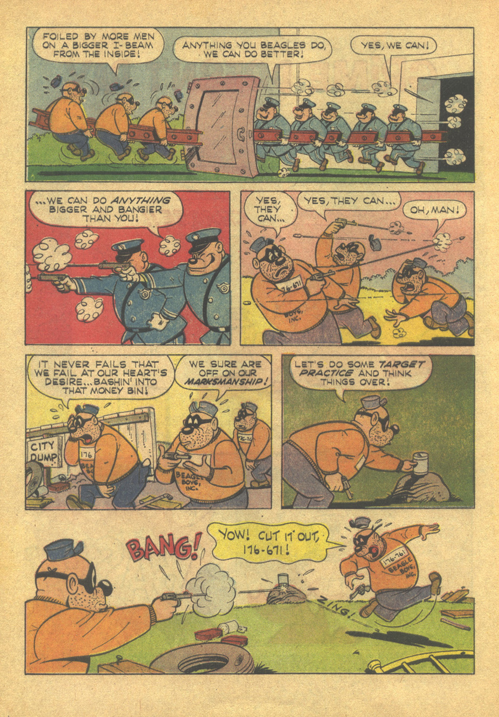 Read online Walt Disney THE BEAGLE BOYS comic -  Issue #4 - 4