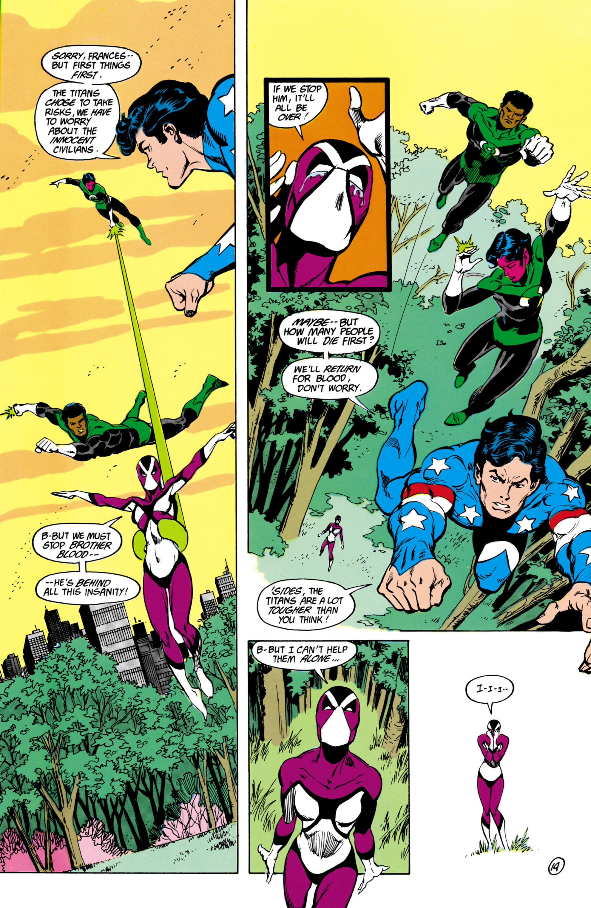 Read online The New Teen Titans (1984) comic -  Issue #30 - 15
