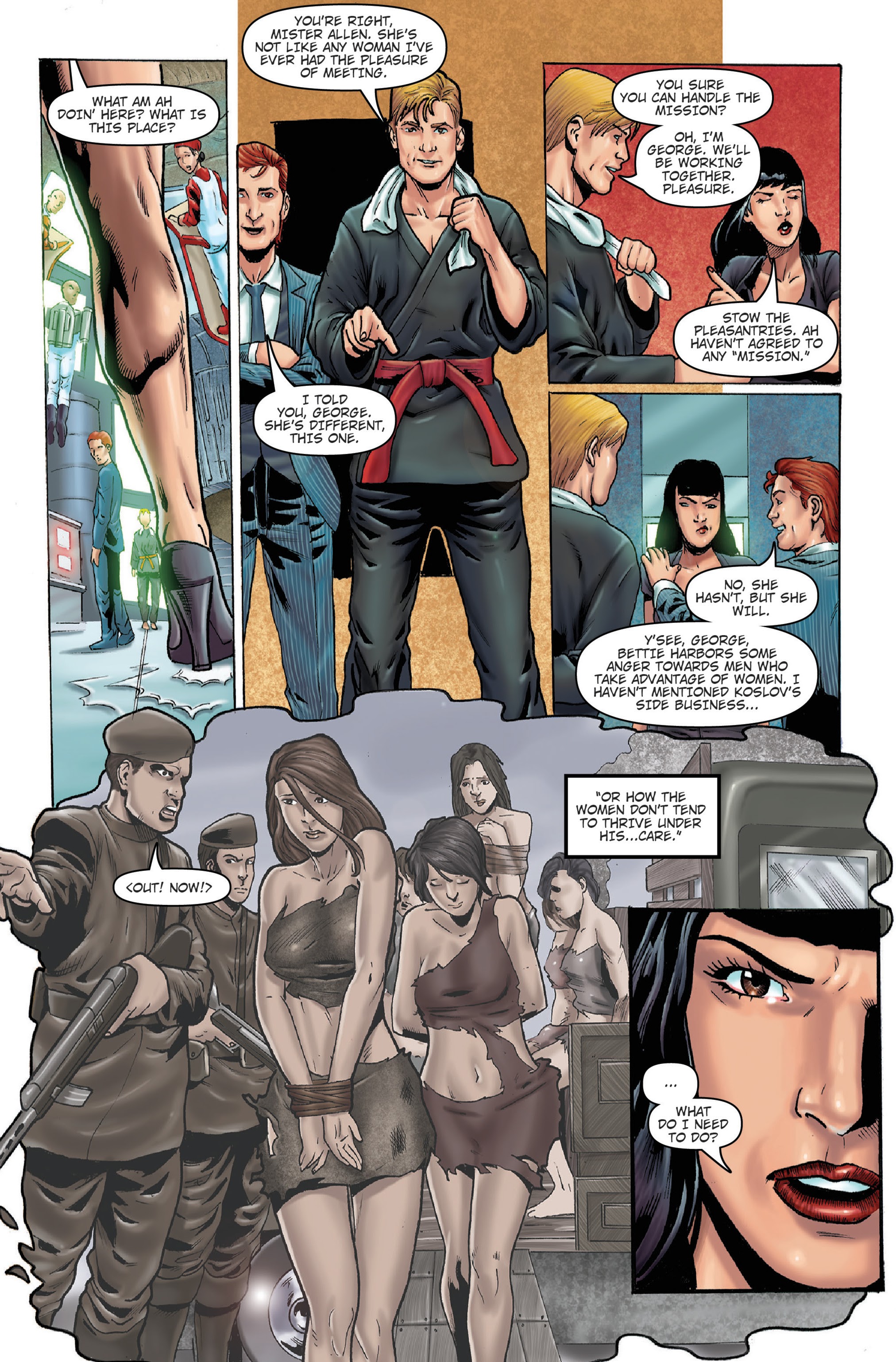 Read online Fantasy World of Bettie Page comic -  Issue #1 - 18