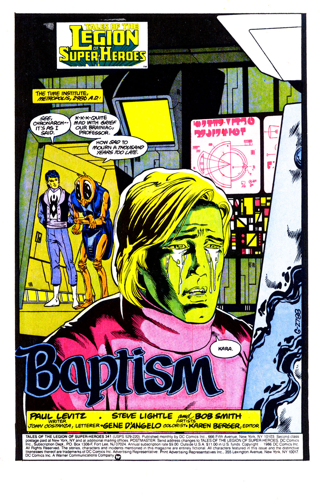 Read online Tales of the Legion comic -  Issue #341 - 2