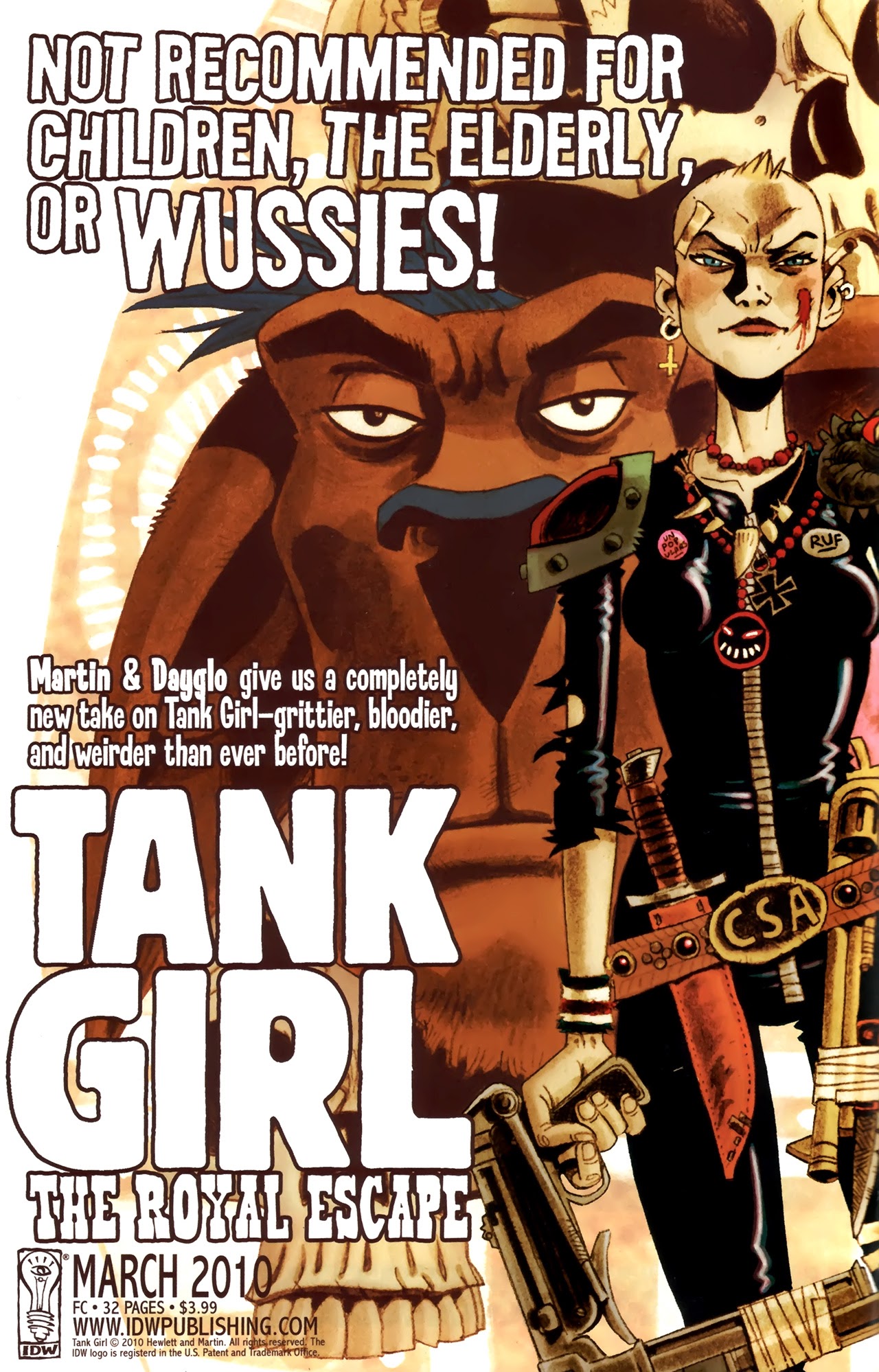 Read online Tank Girl: Skidmarks comic -  Issue #4 - 10