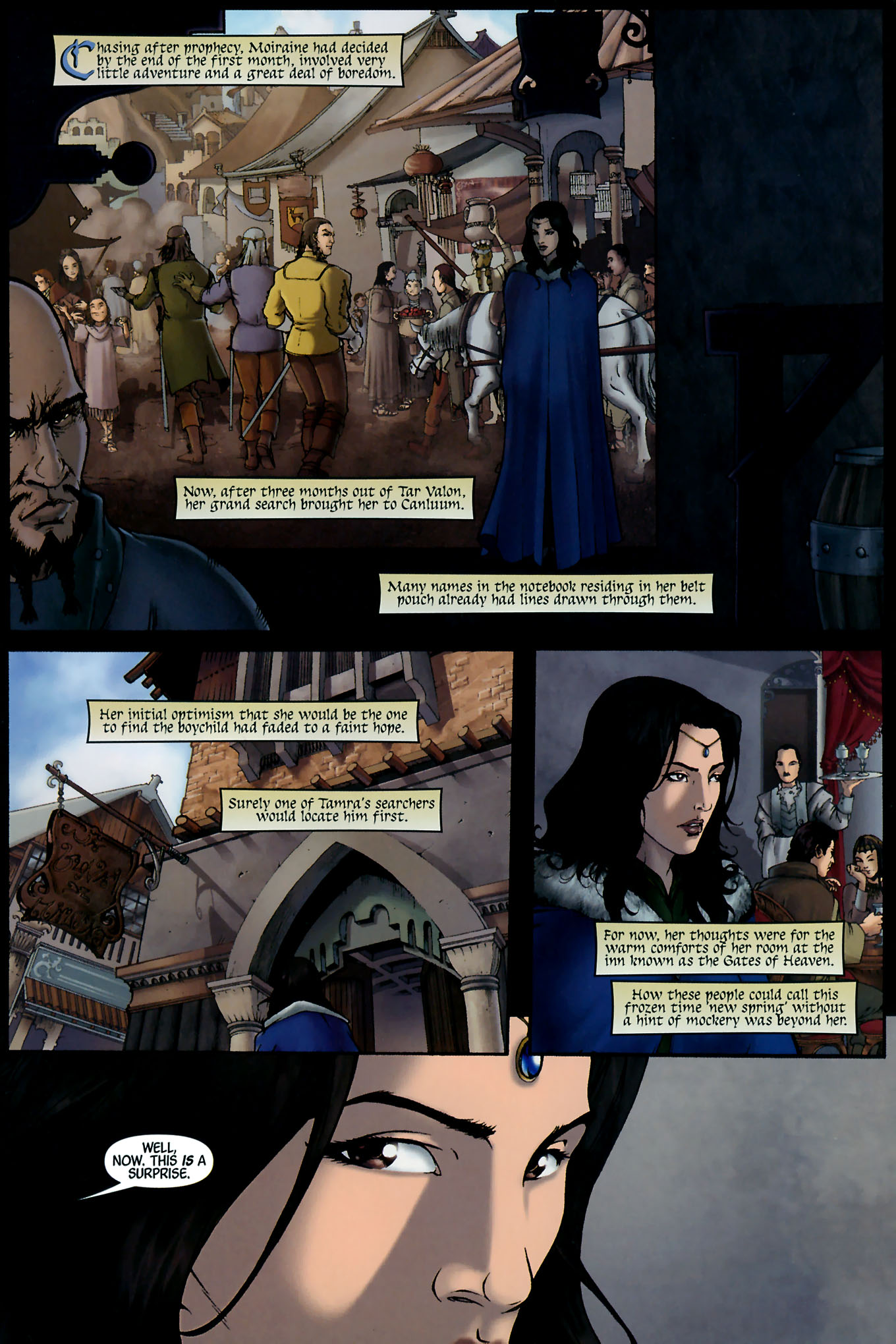 Read online Robert Jordan's The Wheel of Time: New Spring comic -  Issue #6 - 13