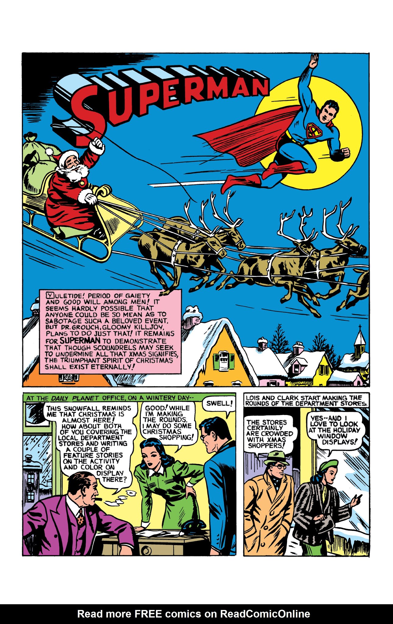Read online Superman's Christmas Adventure comic -  Issue # Full - 2