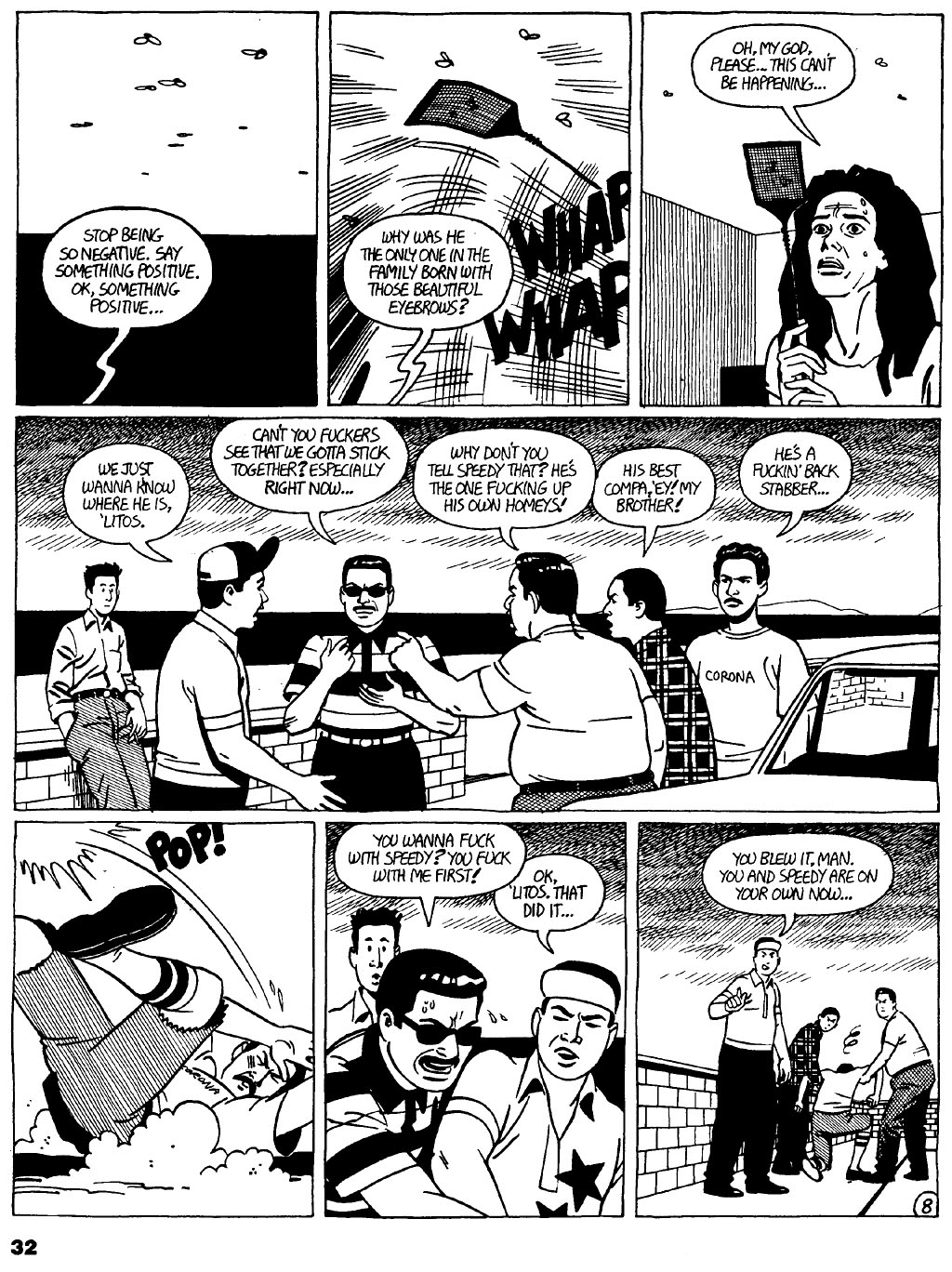 Read online Love and Rockets (1982) comic -  Issue #23 - 34