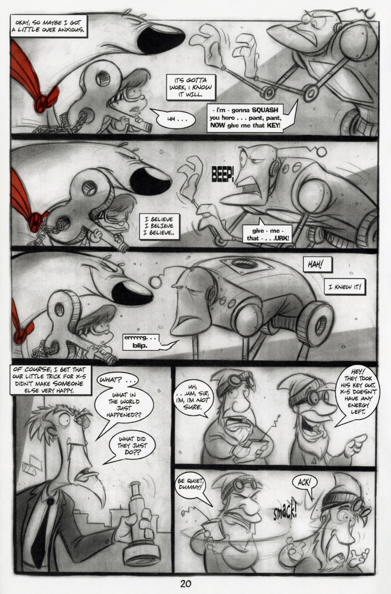 Read online Herobear And The Kid (1999) comic -  Issue #5 - 20
