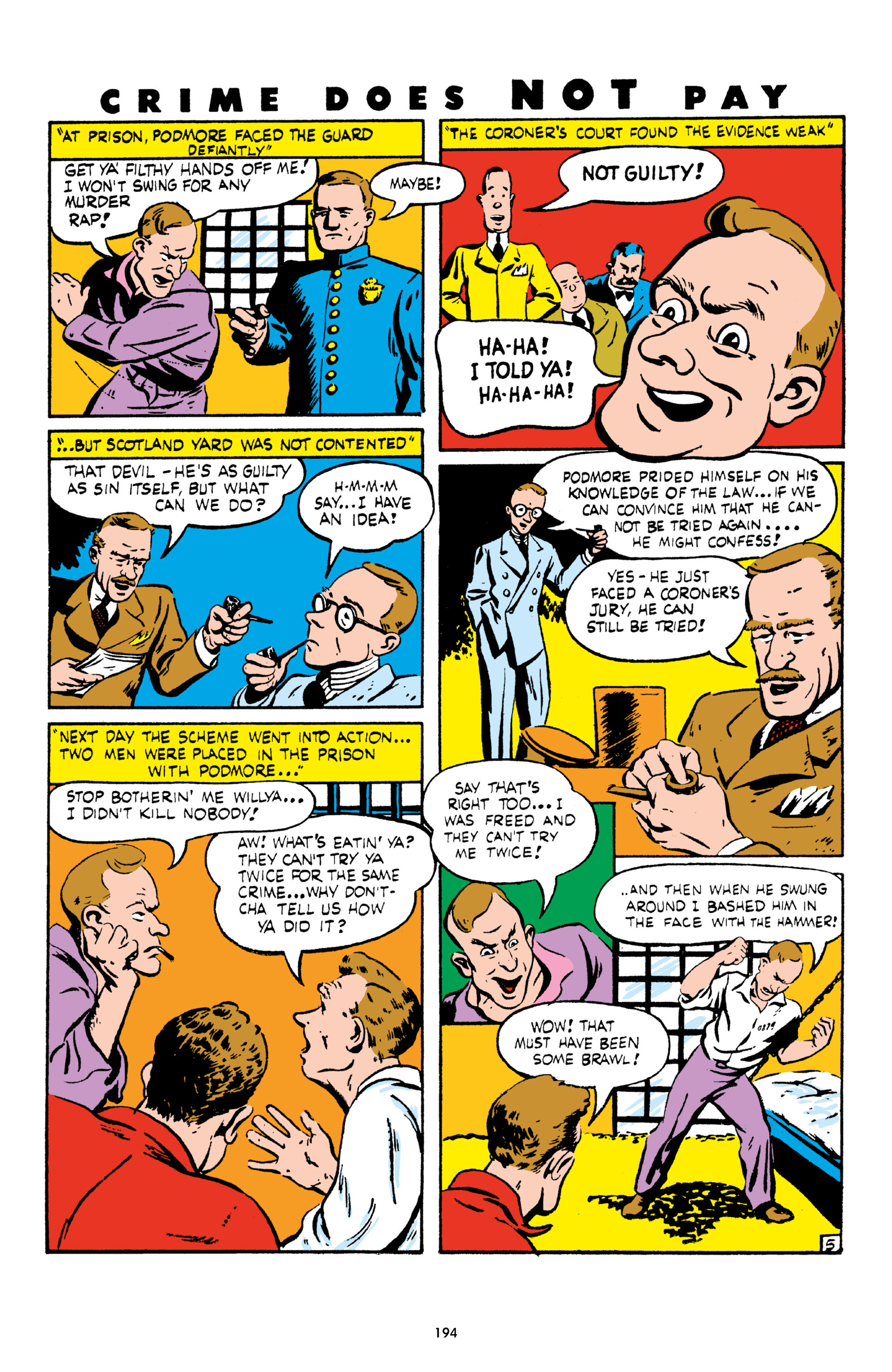 Read online Crime Does Not Pay Archives comic -  Issue # TPB 4 (Part 2) - 94