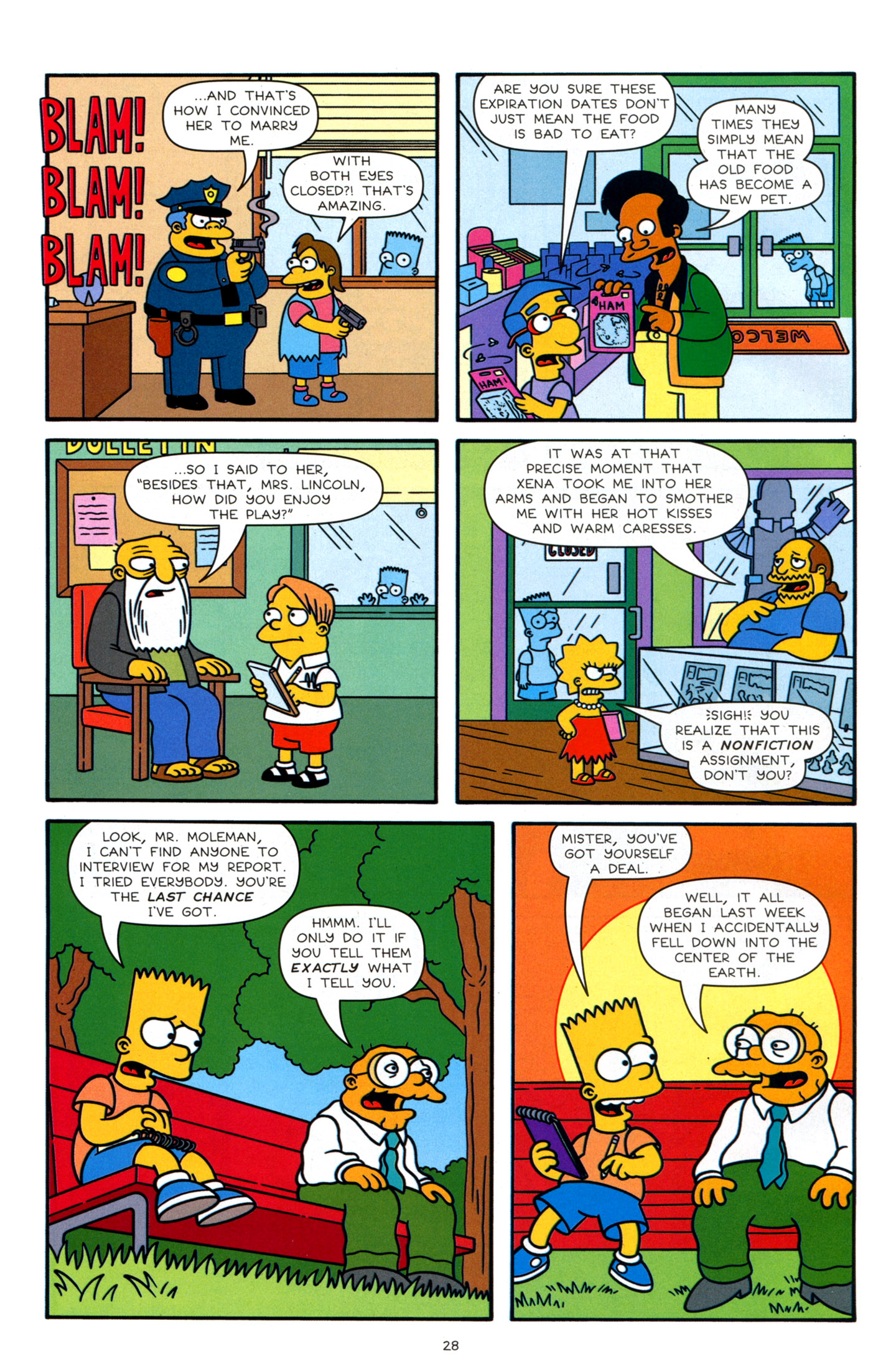 Read online Simpsons Comics Presents Bart Simpson comic -  Issue #63 - 29