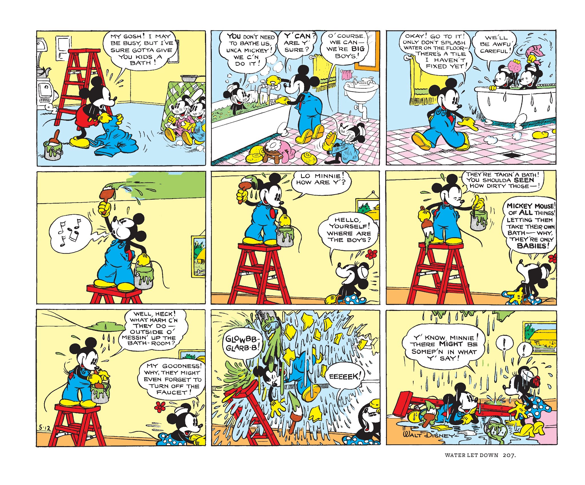 Read online Walt Disney's Mickey Mouse Color Sundays comic -  Issue # TPB 1 (Part 3) - 7